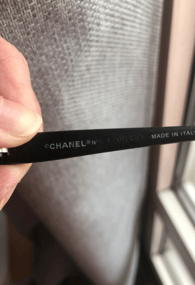 Chanel Chanel Sunglasses 4026 Rhinestone Logo Rimless Vintage 4017 Size ONE SIZE - 4 Thumbnail