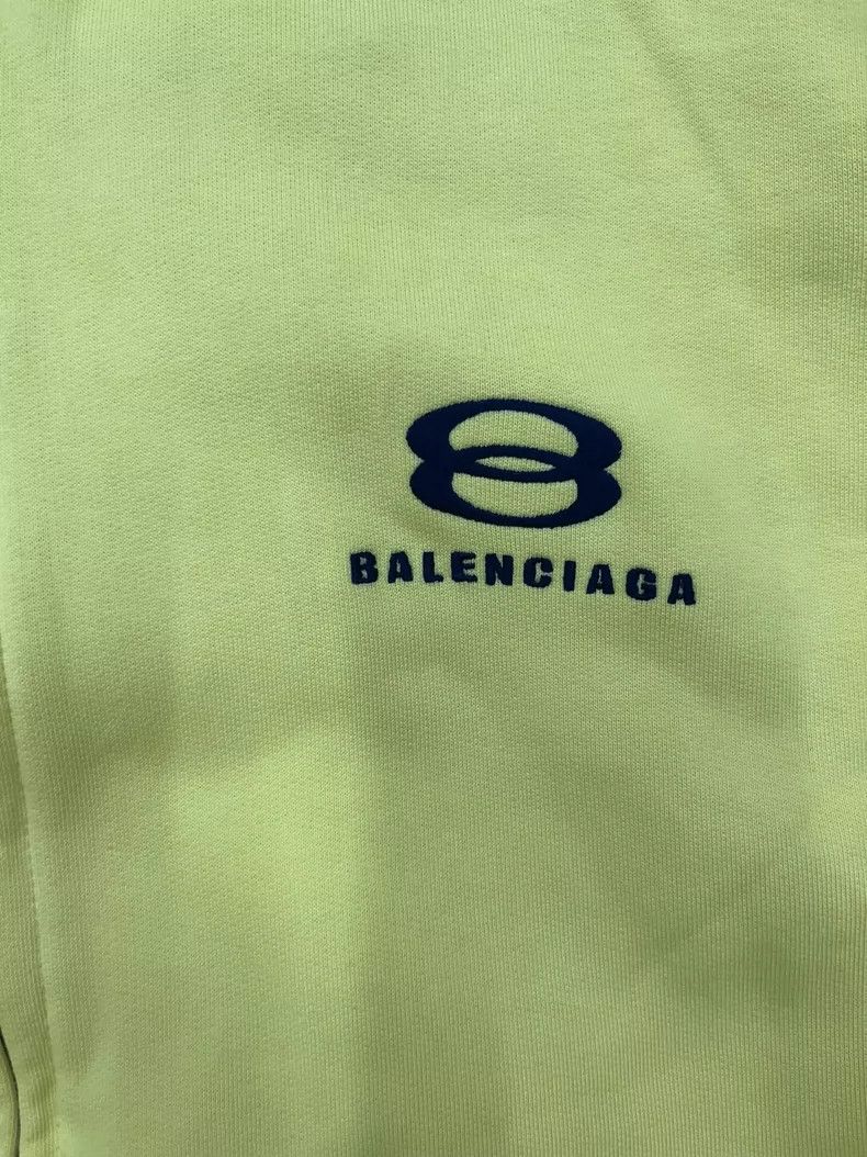 Balenciaga Balenciaga size 1 SS24 Patchwork Logo Printed Hoodie Size US XS / EU 42 / 0 - 3 Thumbnail
