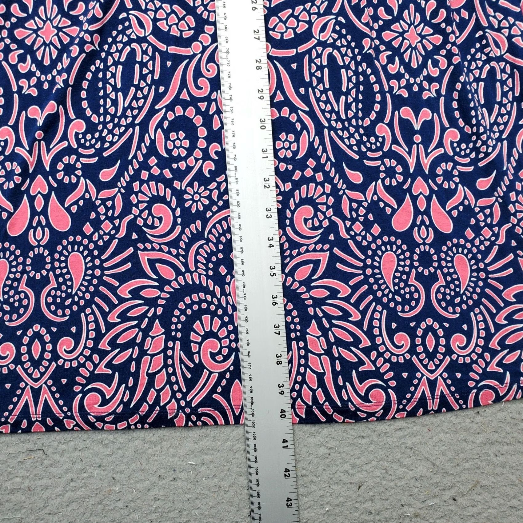 Cynthia Rowley Cynthia Rowley Maxi Skirt Womens Size S High Waisted Multicolor Rayon Paisley Stretch Size 28" / US 6 / IT 42 - 3 Thumbnail