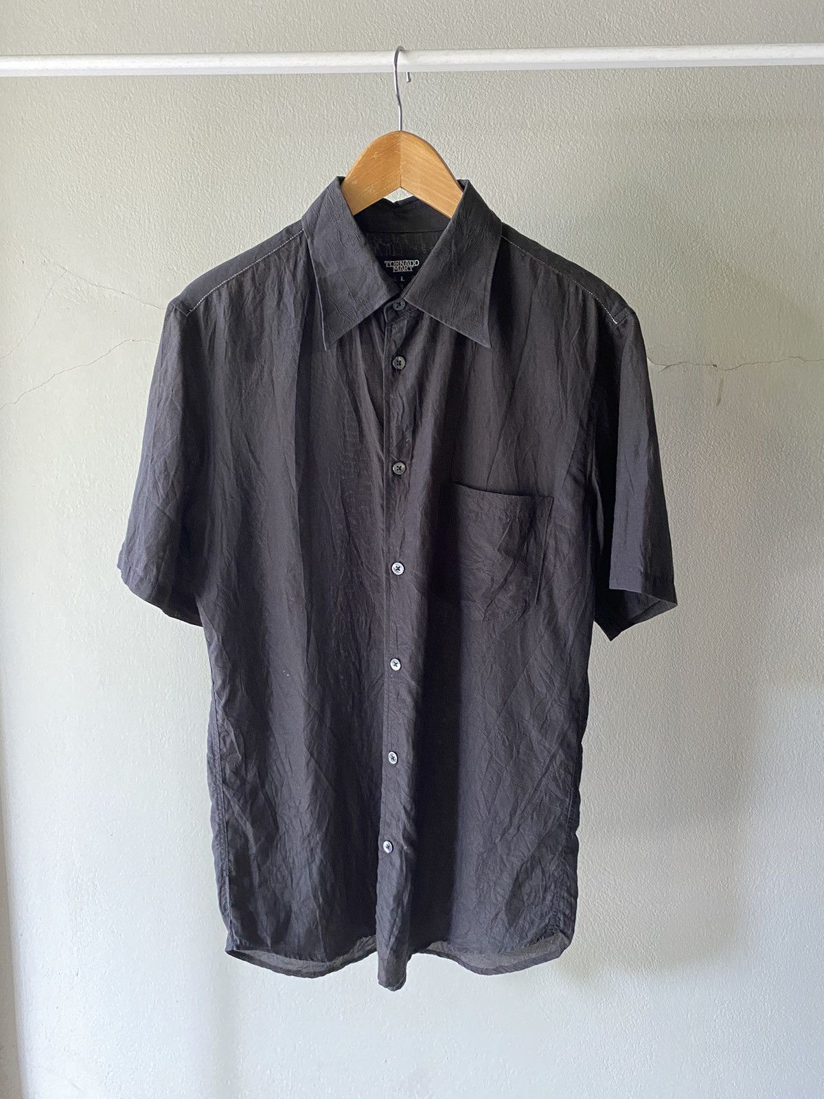 Tornado Mart TORNADO MART Punk Black Shirt Size US L / EU 52-54 / 3 - 9 Thumbnail