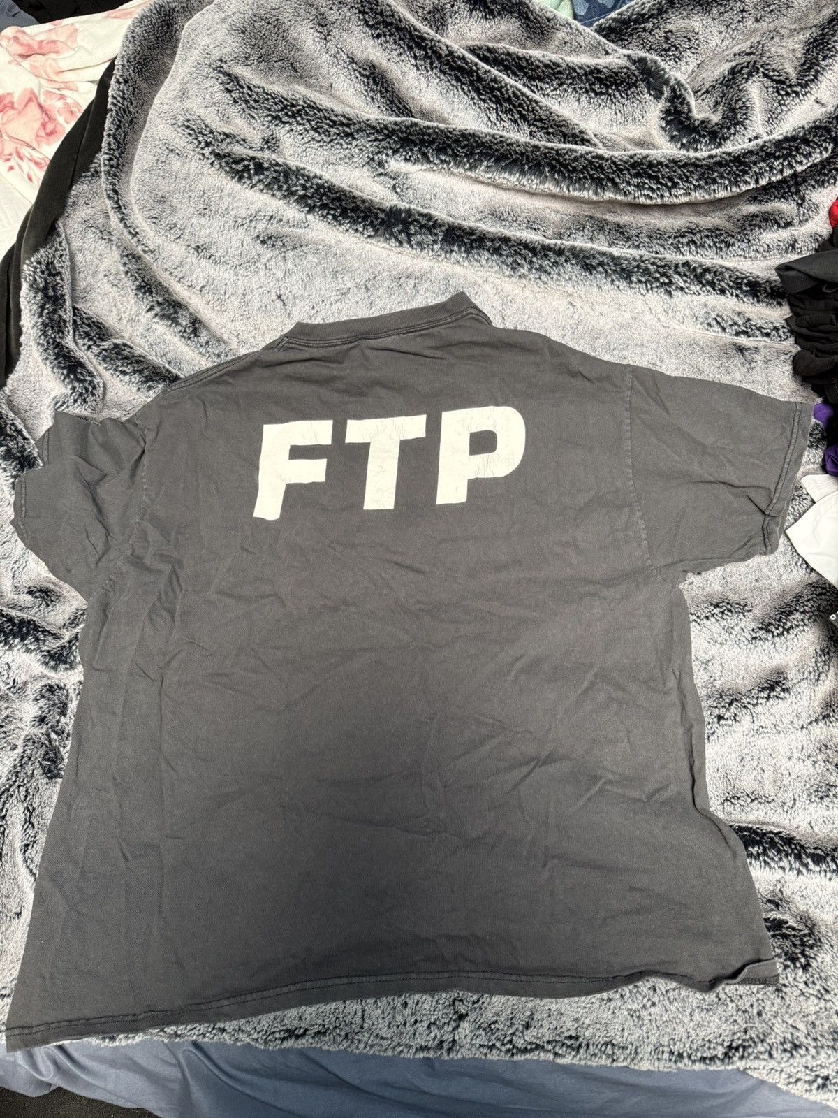 Fuck The Population Ftp overdyed tee Size US XL / EU 56 / 4 - 2 Thumbnail
