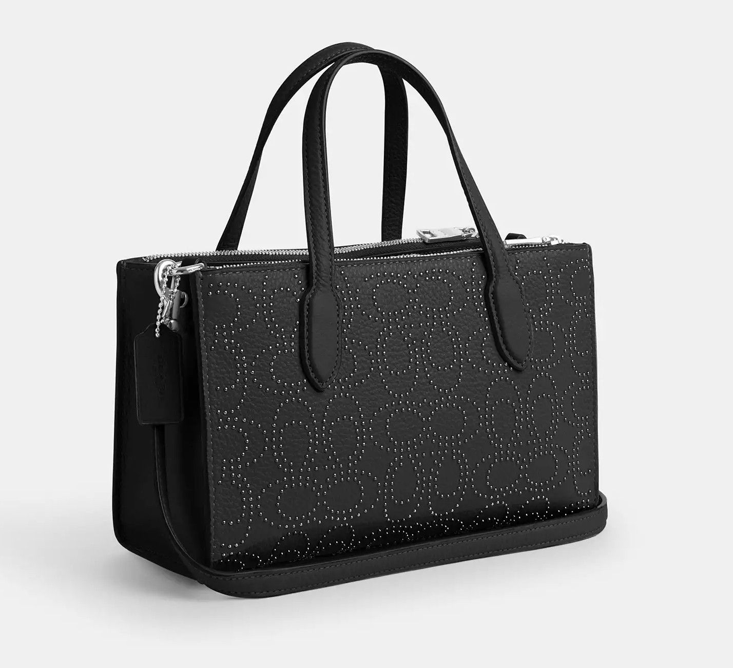 Coach Nina Small Tote Bag With Signature Rivets CX266 Size ONE SIZE - 9 Thumbnail