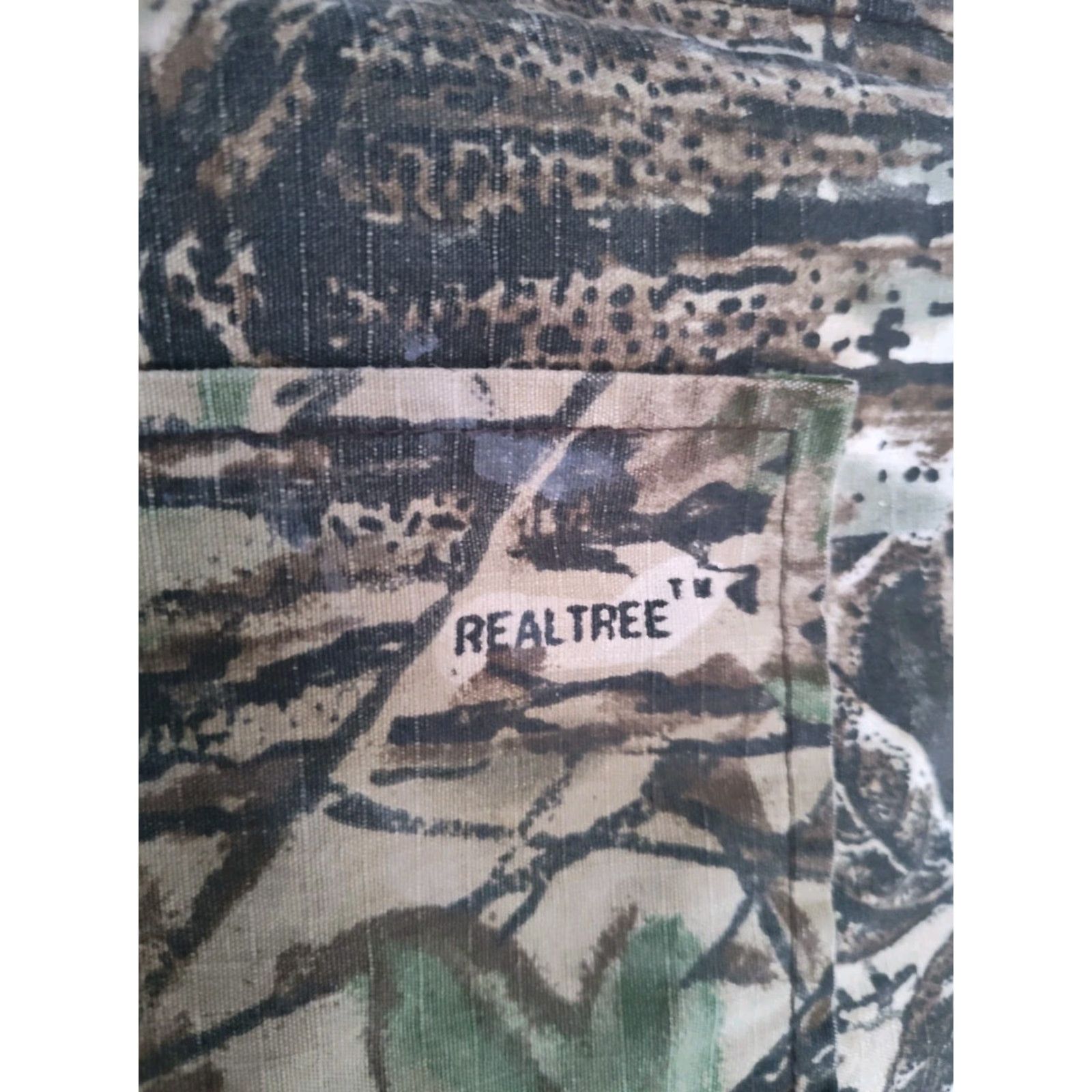 Realtree VINTAGE Liberty Men's Hunting Jacket Ripstop Camouflage US Made Size M Fall Spring Size US M / EU 48-50 / 2 - 6 Thumbnail