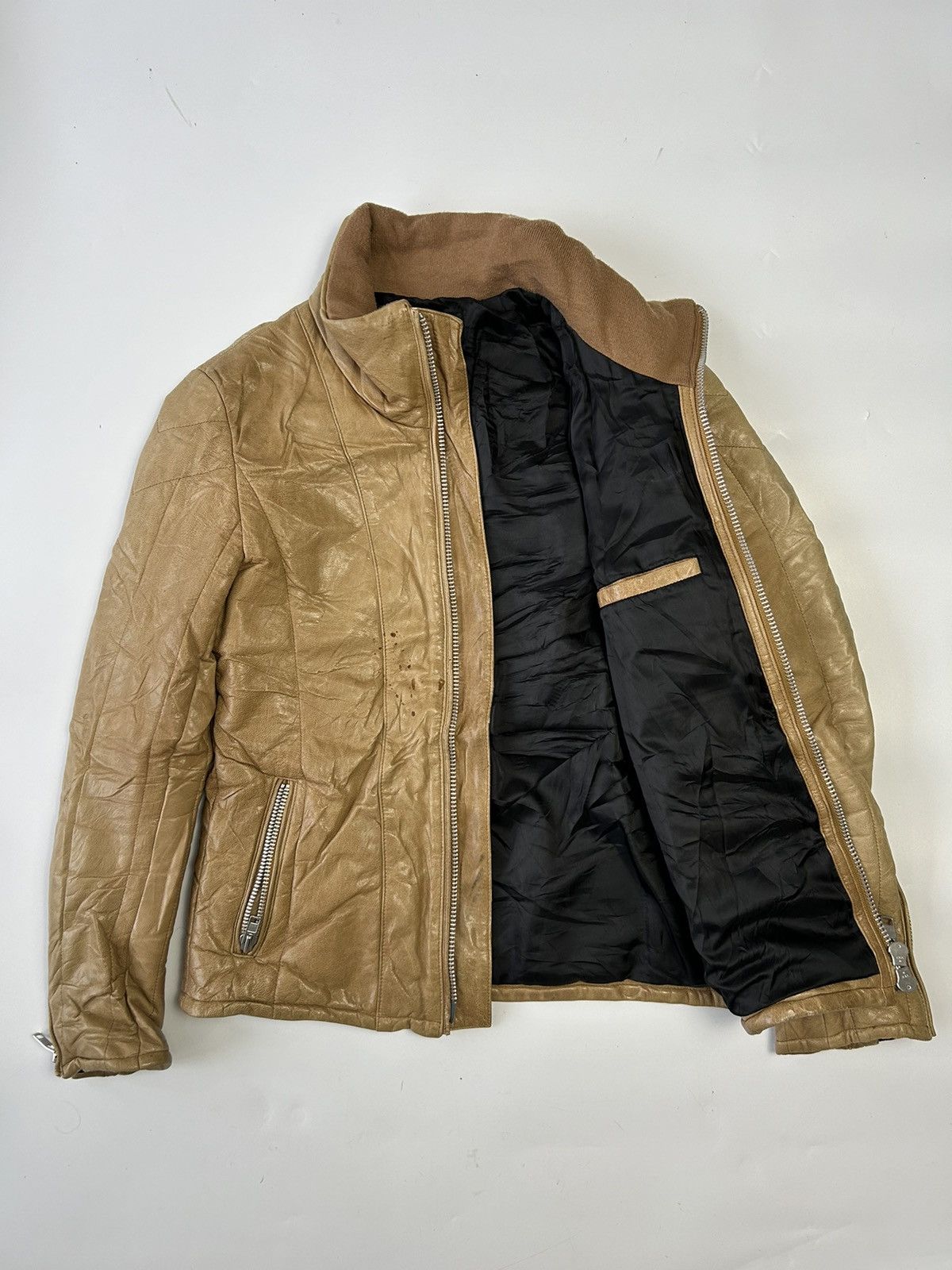 Designer × Japanese Brand × Murder License VINTAGE MURDER LICENSE LEATHER JACKET Size ONE SIZE - 2 Thumbnail