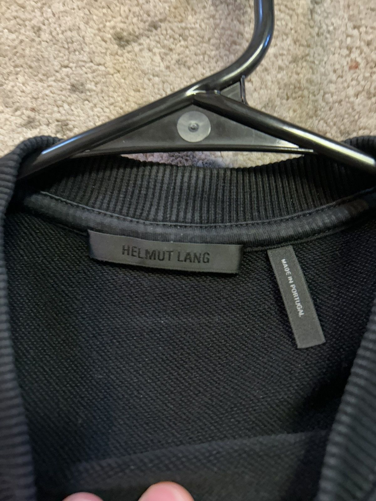Helmut Lang Helmut lang logo sweater Size US M / EU 48-50 / 2 - 1 Thumbnail