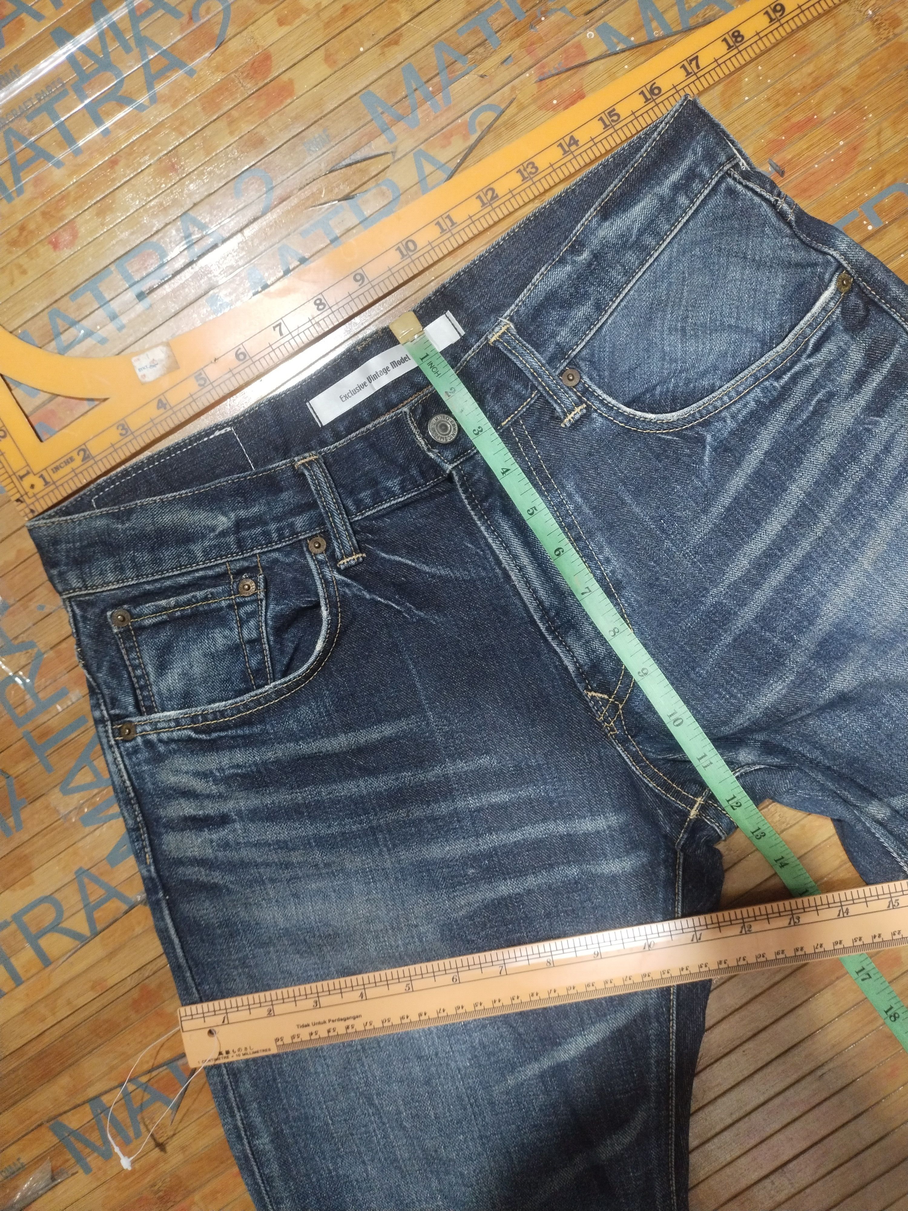 Edwin × Vintage Edwin Xu Vintage Sz 31" Size US 31 - 7 Thumbnail