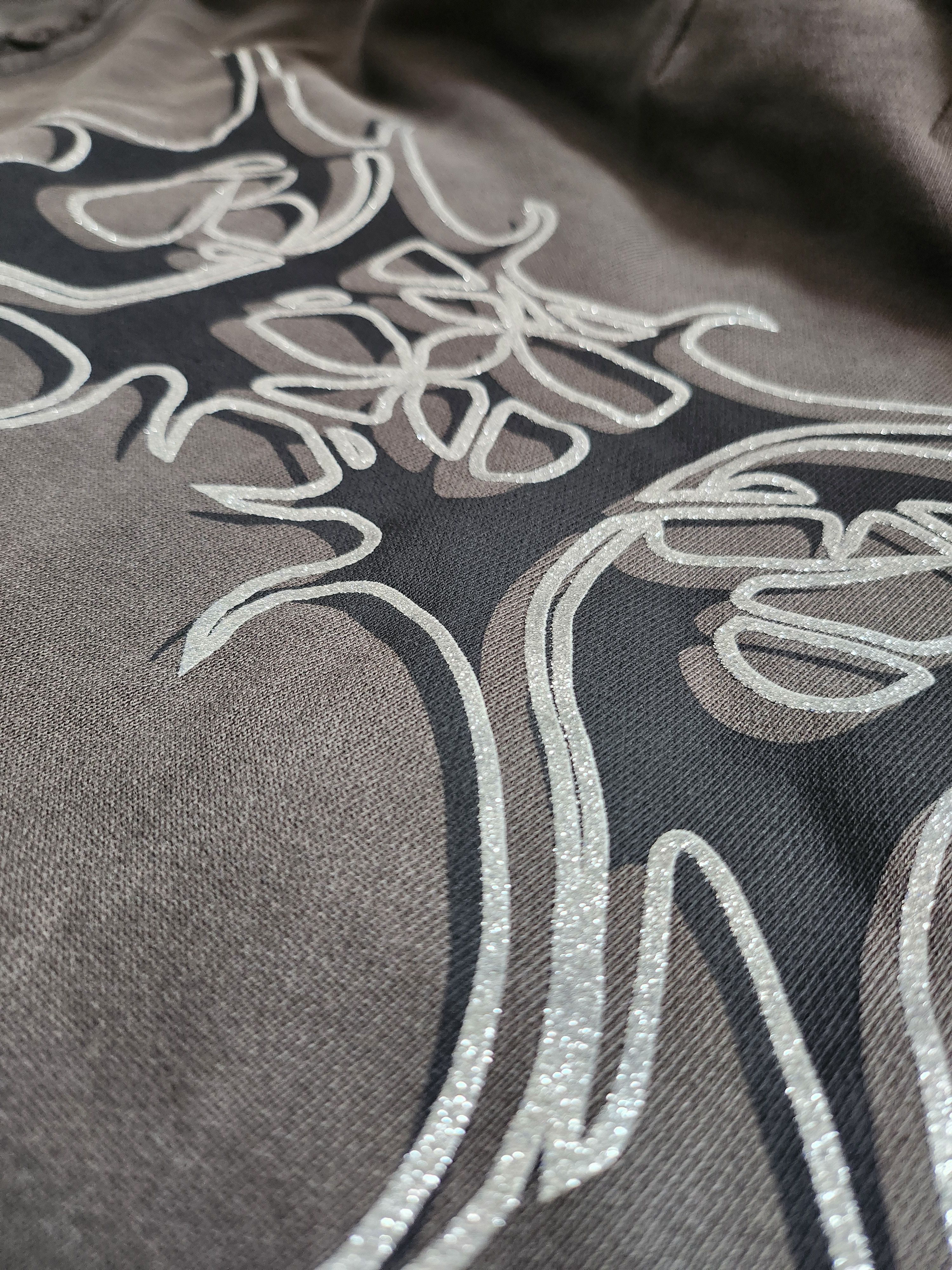 Other CEEC Glitter Layered Logo Print Distressed Hoodie Size US M / EU 48-50 / 2 - 7 Thumbnail