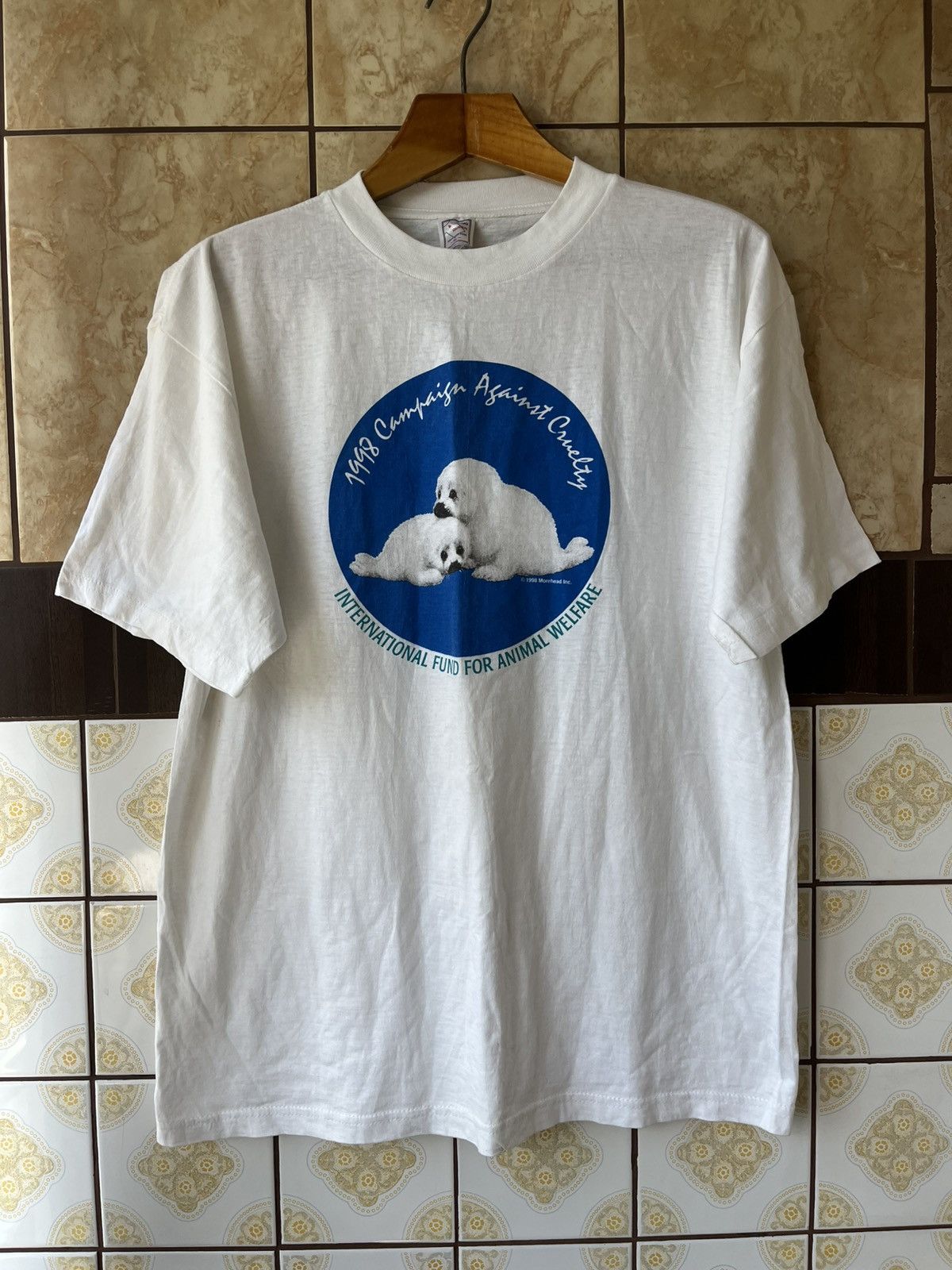 Other Morehead 1998 Campaign Against Cruelty Tee shirt Size US XL / EU 56 / 4 - 1 Thumbnail