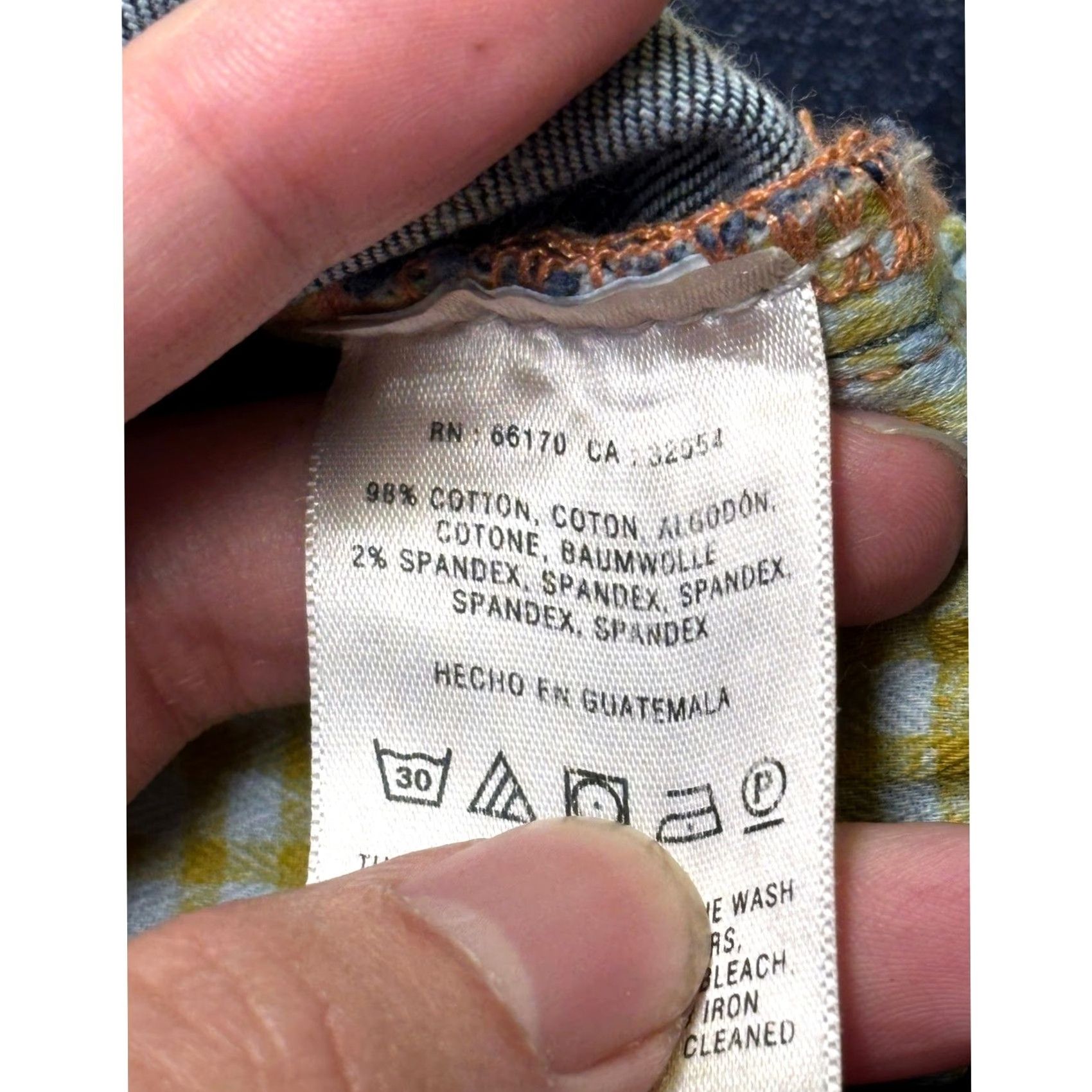 Vintage Pilcro and the Letterpress Stet Slim Jeans Dark Wash Denim Size 28x32 Womens Slim Stretch 5-Pocket Pocket Zip Button Blue Medieval? Size 28" / US 6 / IT 42 - 7 Thumbnail
