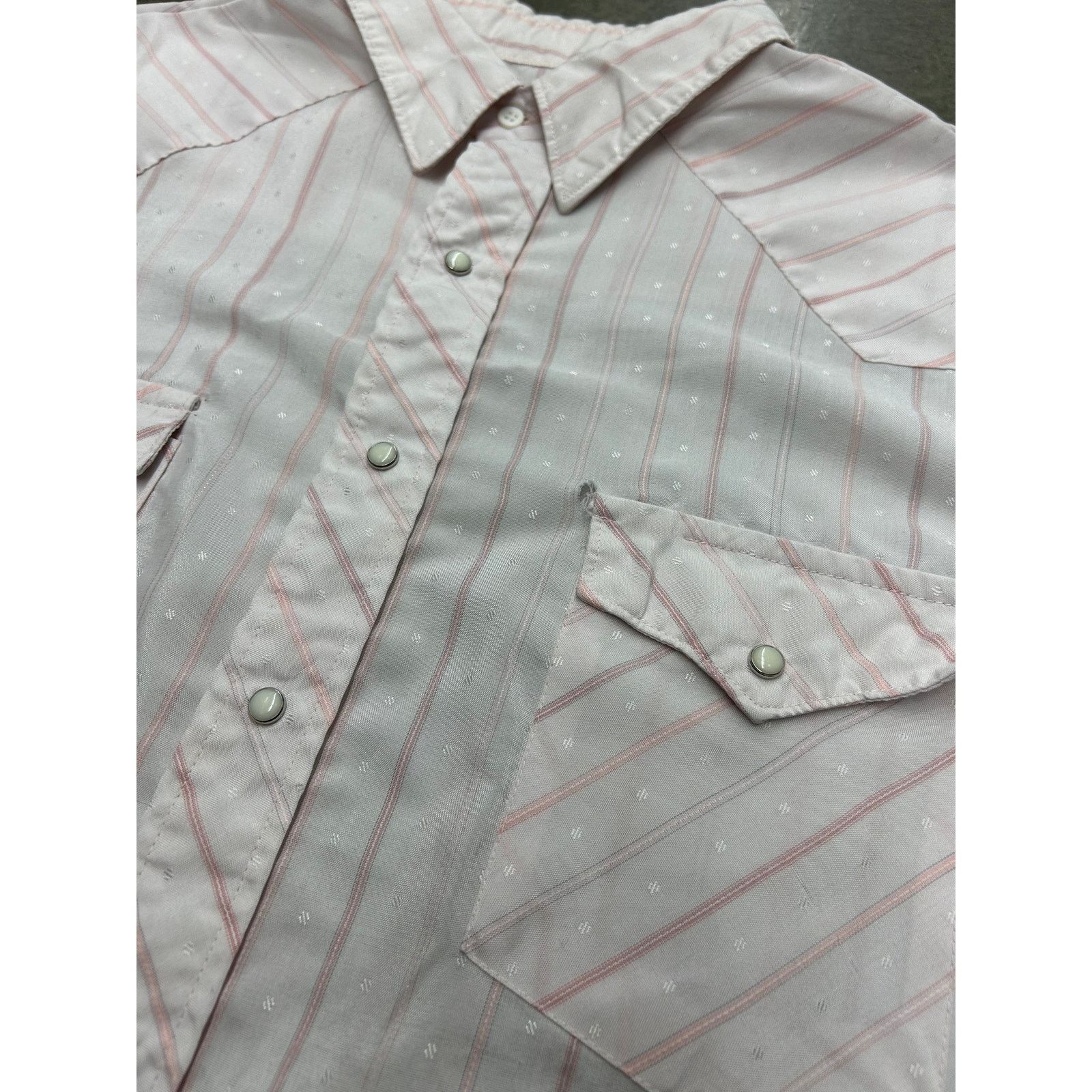 Wrangler Wrangler Pearl Snap Cropped Button-Up Y2K Shirt size 2XL Size US XXL / EU 58 / 5 - 3 Thumbnail