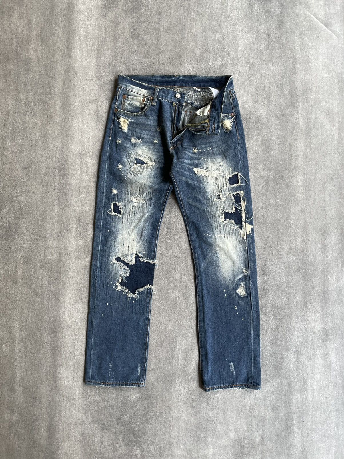 Levi's LEVIS 505 REWORKED Size US 31 - 1 Thumbnail