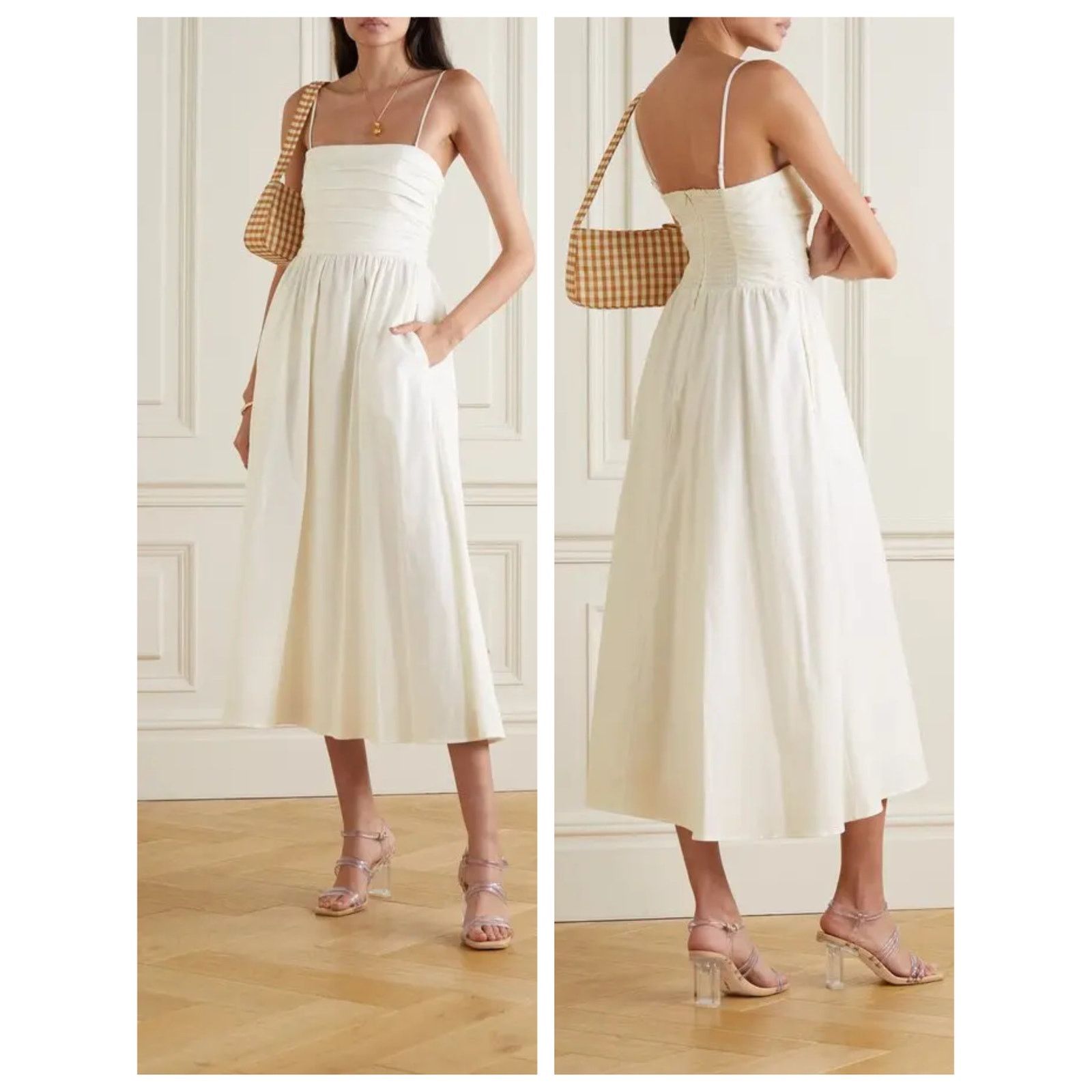 Reformation REFORMATION Lissa Convertible Midi Dress Size 10 Size L / US 10 / IT 46 - 7 Thumbnail