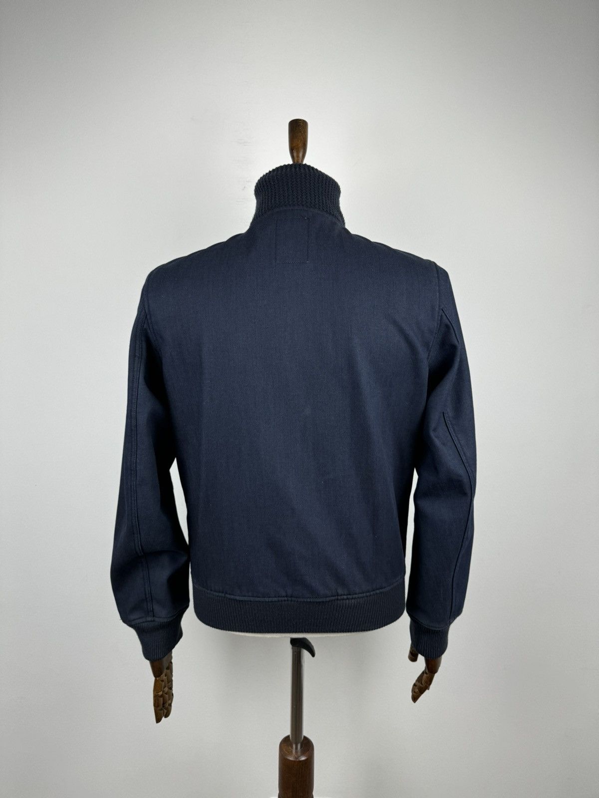 G-Star Men’s G-Star Raw Fleece Denim Bomber Jacket size L Size US L / EU 52-54 / 3 - 3 Thumbnail