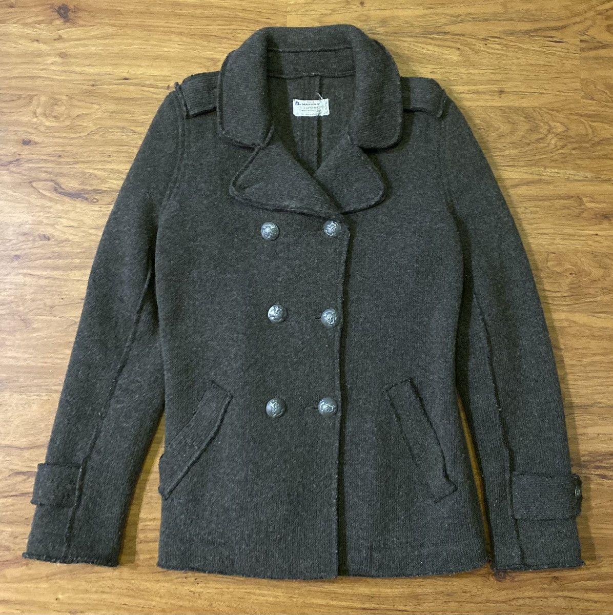 Mason's Mason’s Clothing Women’s Wool Jacket Pea coat ITALY Rare Size M / US 6-8 / IT 42-44 - 1 Thumbnail