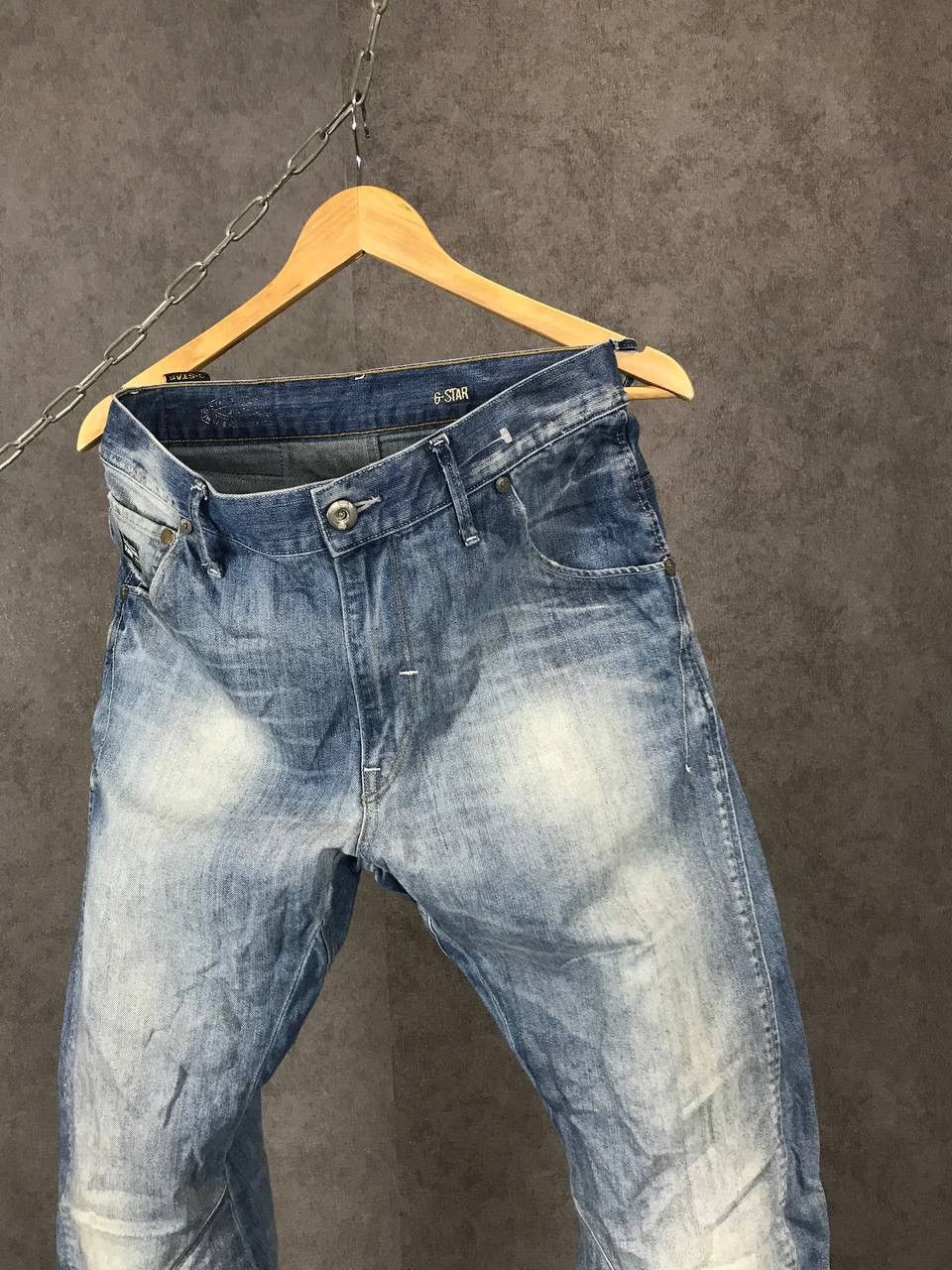 G-Star G Star Raw asymmetric jeans Size US 30 / EU 46 - 2 Thumbnail