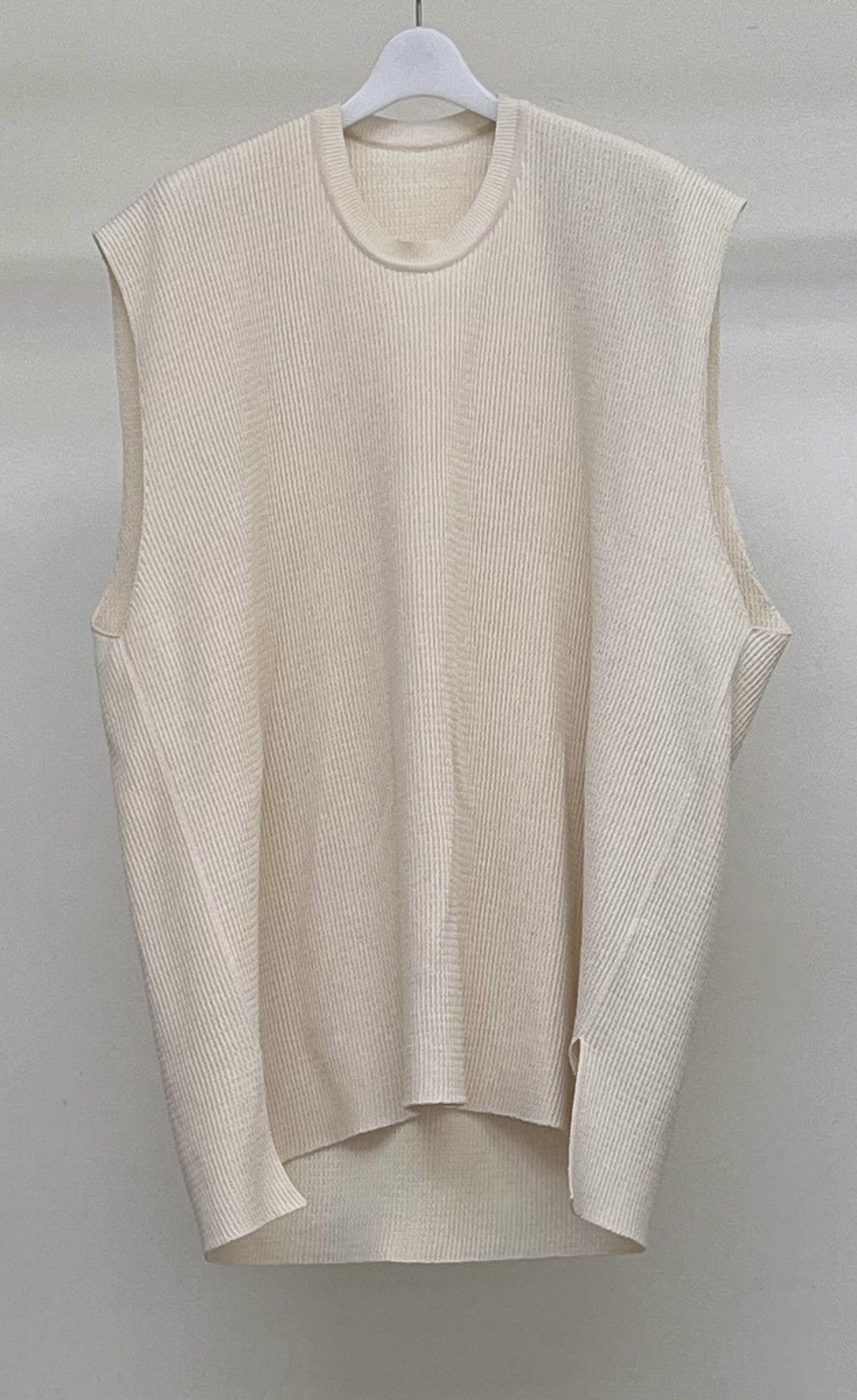 Homme Plisse Issey Miyake TIGHT TWIST COTTON KNIT Cotton Knit Vest KE227 Size US XL / EU 56 / 4 - 2 Thumbnail