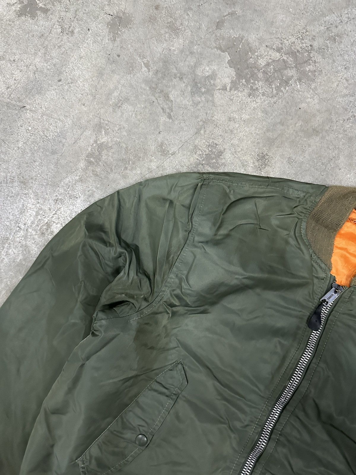 Vintage Vintage 70s MA-1 Us Air Force Flight Jacket Size US M / EU 48-50 / 2 - 4 Thumbnail
