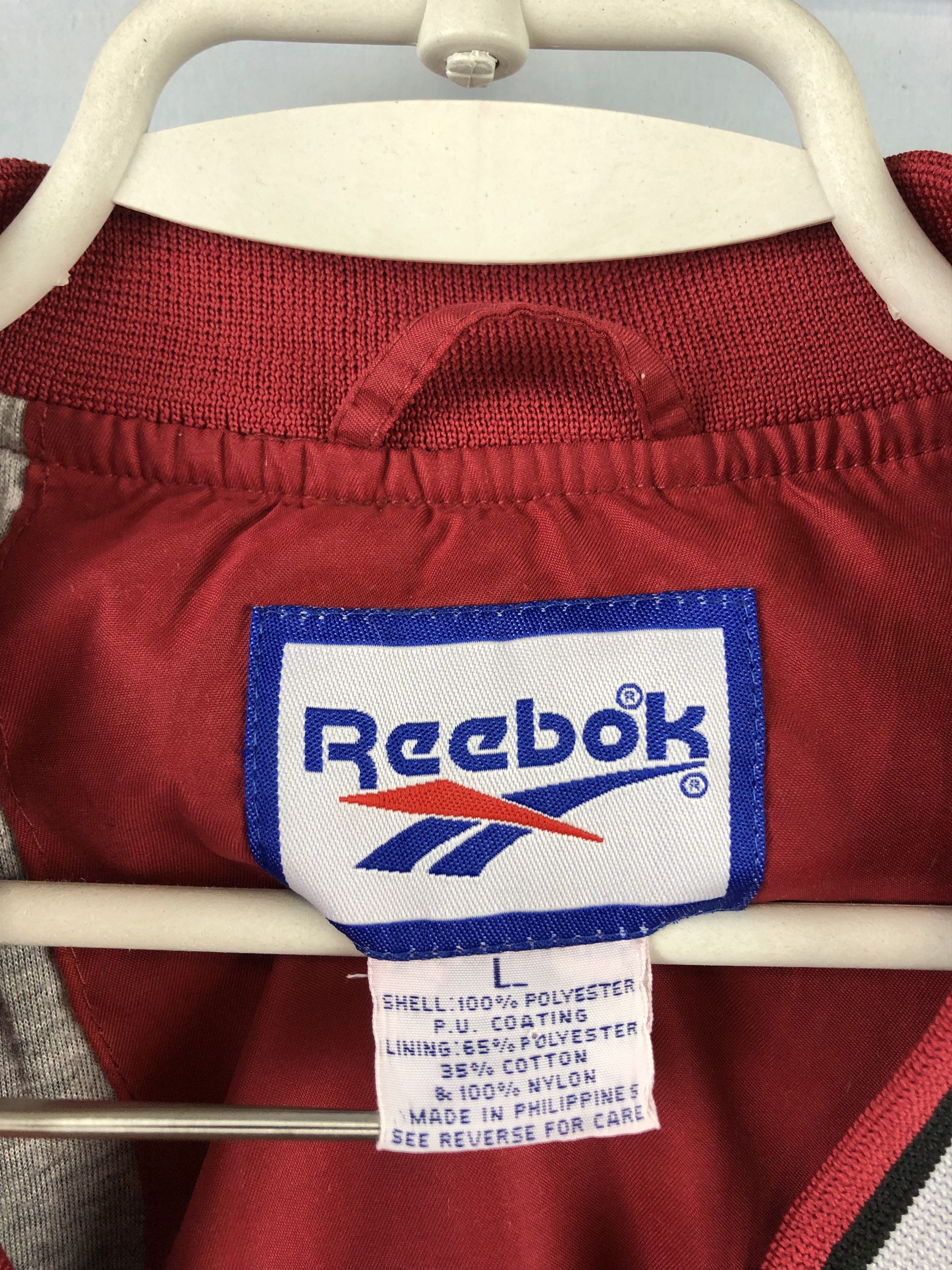 NCAA × Reebok × Vintage Vintage 90's Alabama Crimson Tide Jacket NCAA Football Size US L / EU 52-54 / 3 - 9 Thumbnail