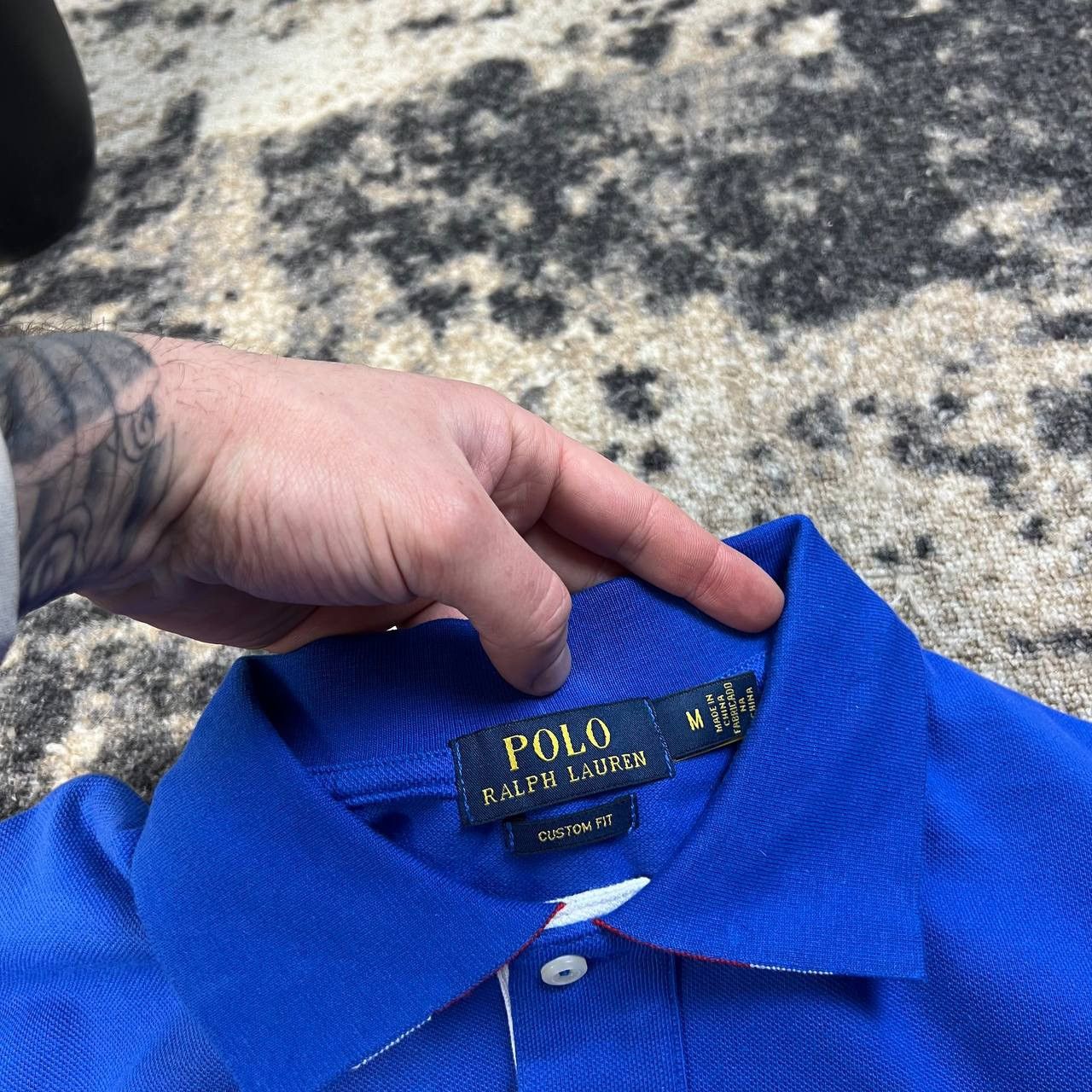 Polo Ralph Lauren Polo Ralph Lauren Luxury Big Logo Chief Keef Rugby T-Shirt Size US M / EU 48-50 / 2 - 6 Thumbnail