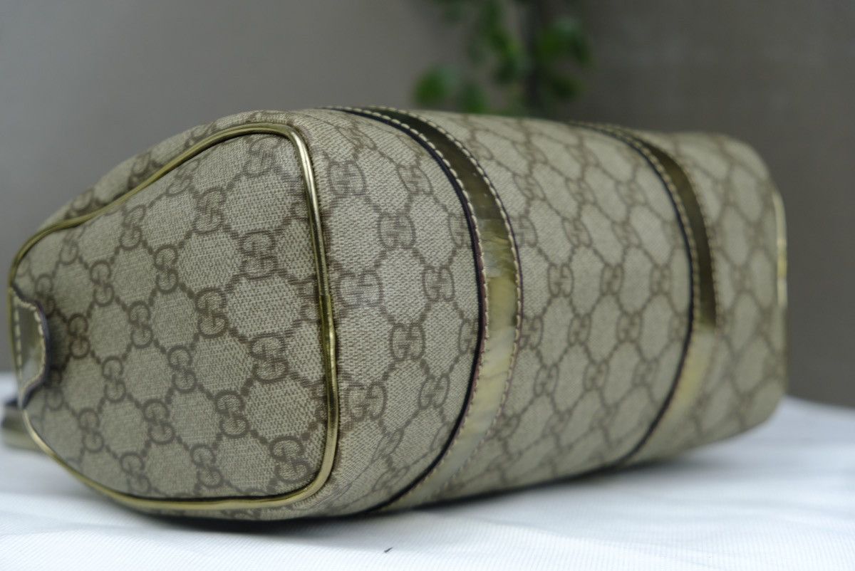 Gucci Gucci Handbag GG Supreme 193604 Brown and gold Size ONE SIZE - 13 Thumbnail