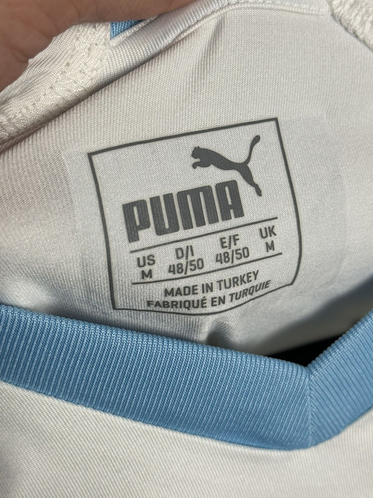 Puma Israel National Team 18/19 Away Football Soccer Jersey Shirt Size US M / EU 48-50 / 2 - 13 Thumbnail