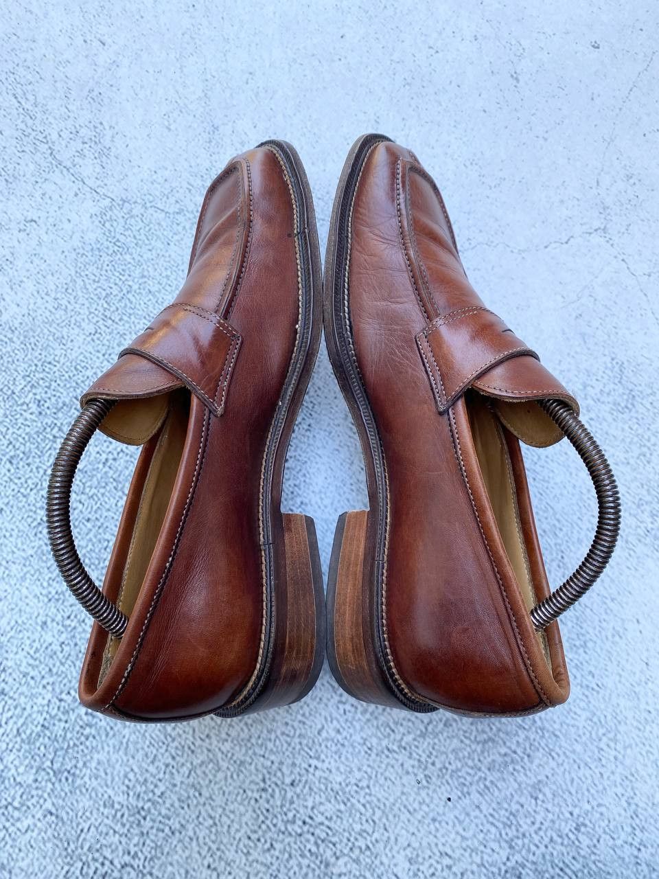 Other Vintage Guidi Prada style Leather Faded Shoes Size US 7 / EU 40 - 10 Thumbnail