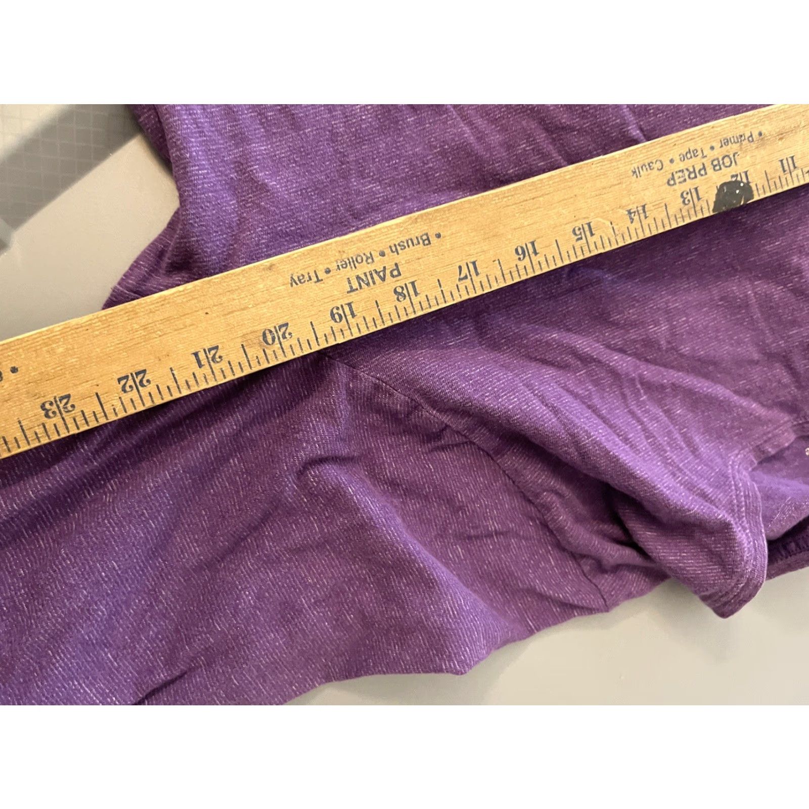 Croft & Barrow Croft & Barrow Classic T Shirt Women's XXL Purple Knit Top Round Neck Long Sleeve Casual Size XXL / US 16-18 / IT 52-54 - 5 Thumbnail