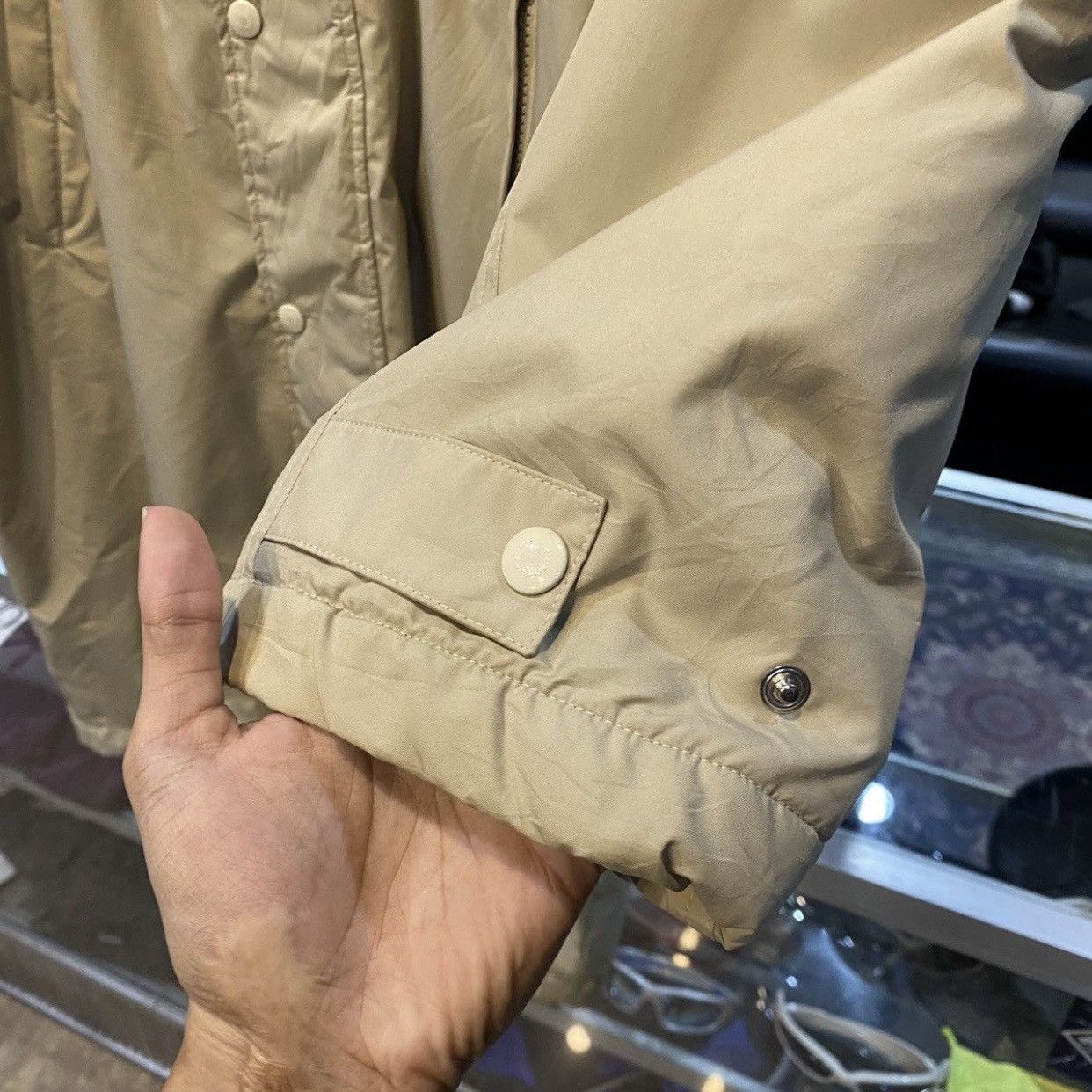 Fred Perry Fred Perry Vintage Sherpa Line Bench Coat Parka Jacket Beige Size US XL / EU 56 / 4 - 8 Thumbnail
