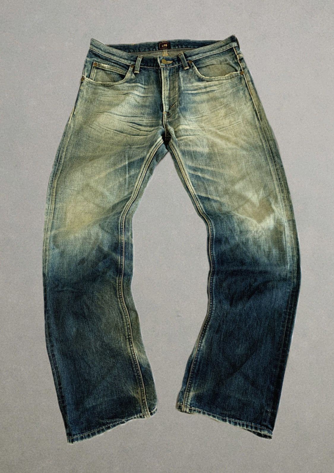 Lee lee dirty faded jeans pant Size US 34 / EU 50 - 1 Thumbnail