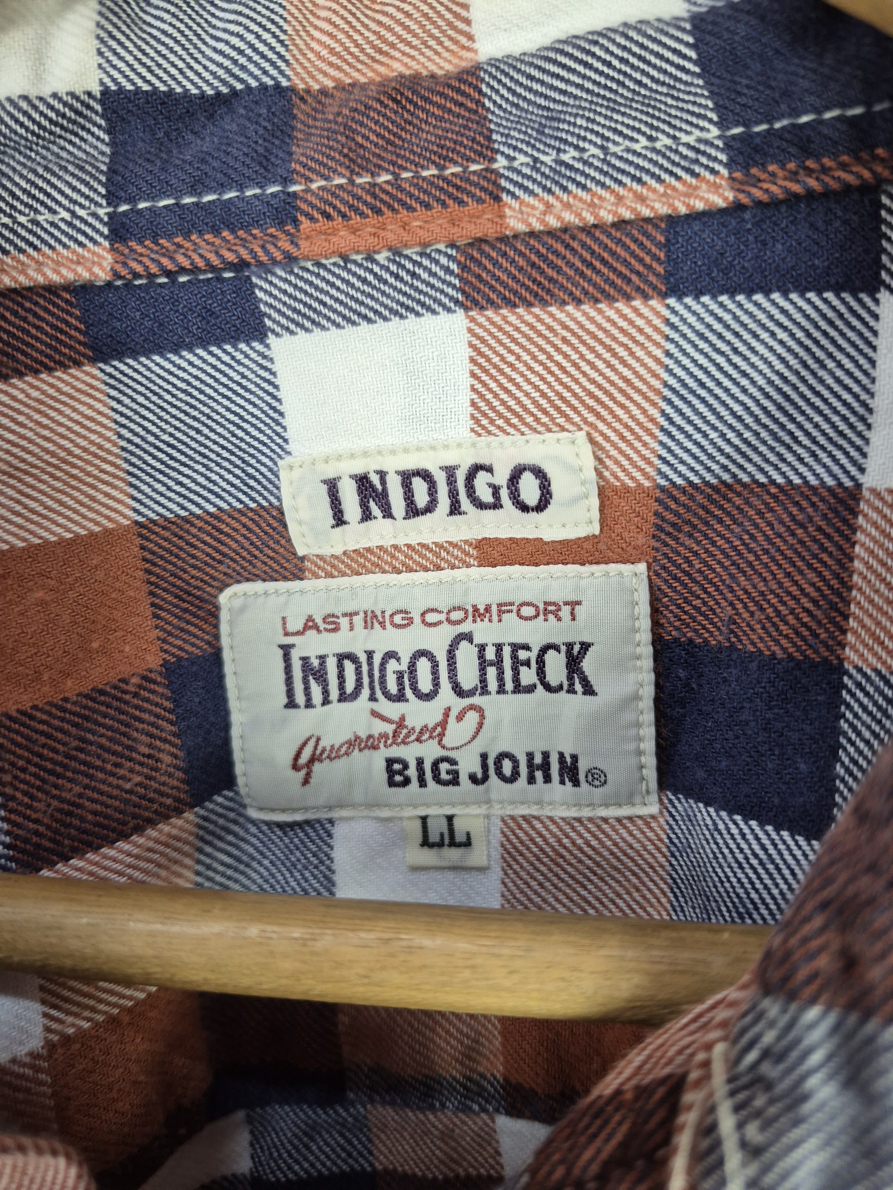 Big John 🔥 Big John Checkered Flannel Button Up Shirt Size US XL / EU 56 / 4 - 4 Thumbnail