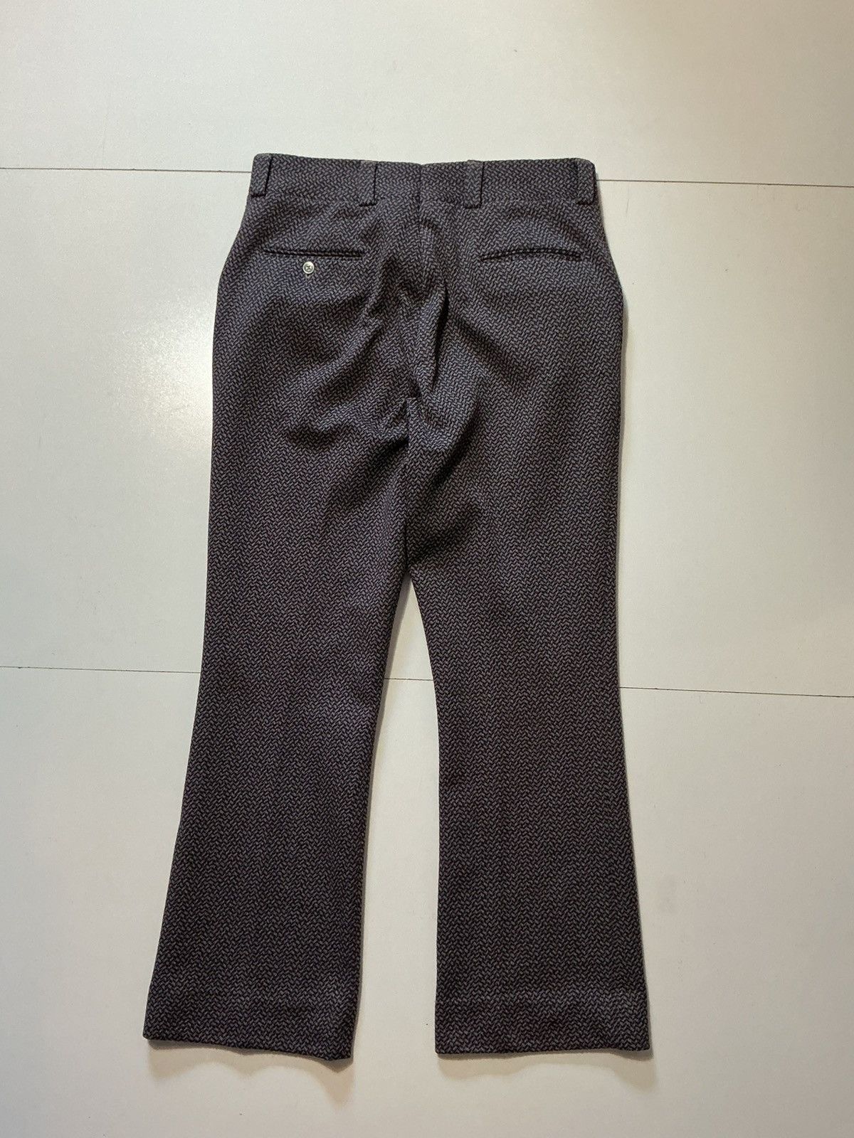 Vintage Vintage 60s 70s Polyester Talon Zip Disco Rockabilly Pants Size US 32 / EU 48 - 3 Thumbnail
