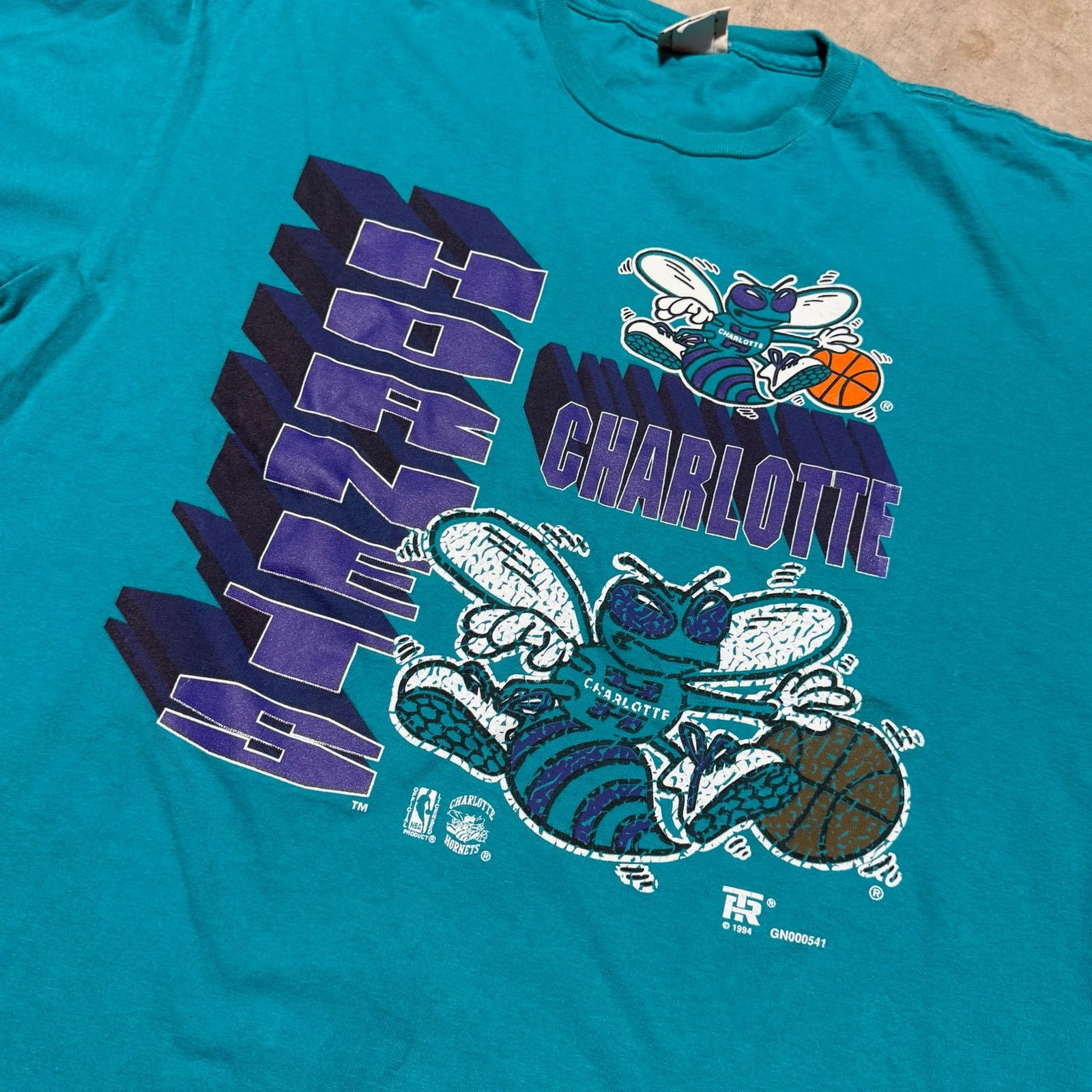 Starter Vintage Charlotte Hornets ONBA Men's Tee Size XL Size US XL / EU 56 / 4 - 3 Thumbnail
