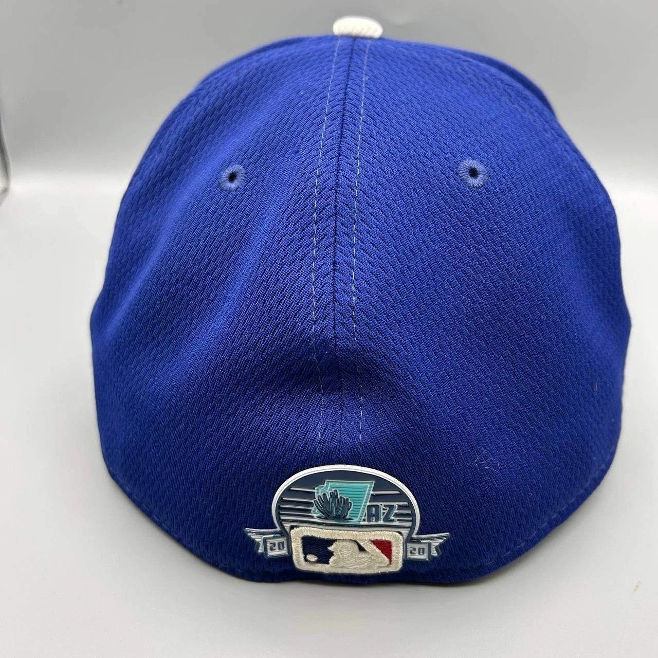 New Era Los Angeles LA Dodgers Hat Men 8 Blue Embroidered Fitted Cap Size ONE SIZE - 5 Thumbnail