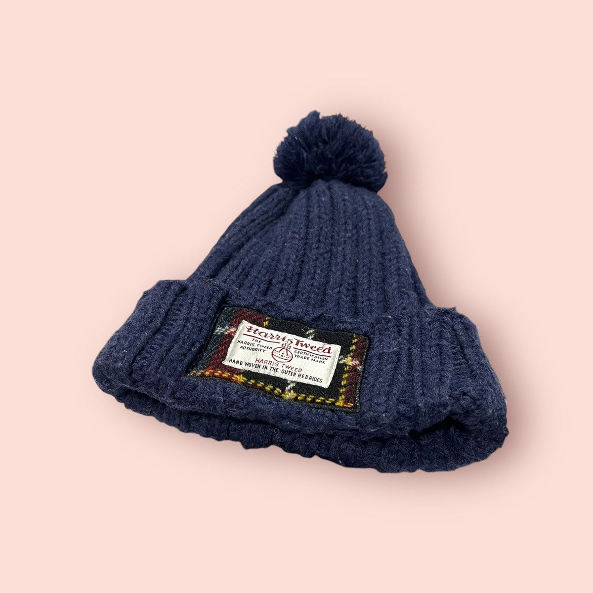 Harris Tweed × Japanese Brand HARRIS TWEED X CLOSSHI COLOURED CABLE KNIT BEANIE Size ONE SIZE - 13 Thumbnail