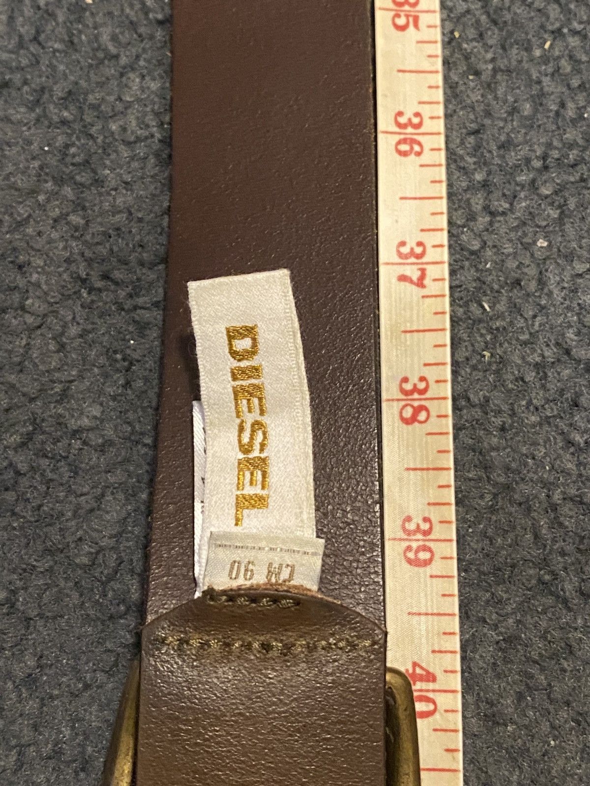 Diesel × Vintage VINTAGE DIESEL I BELT Size 34 - 6 Thumbnail