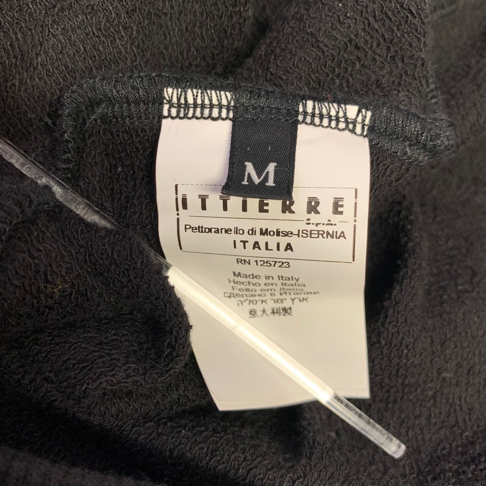 Jean Paul Gaultier JEAN PAUL GAULTIER Black Stripe Cotton Crew-Neck Pullover Size US M / EU 48-50 / 2 - 6 Thumbnail