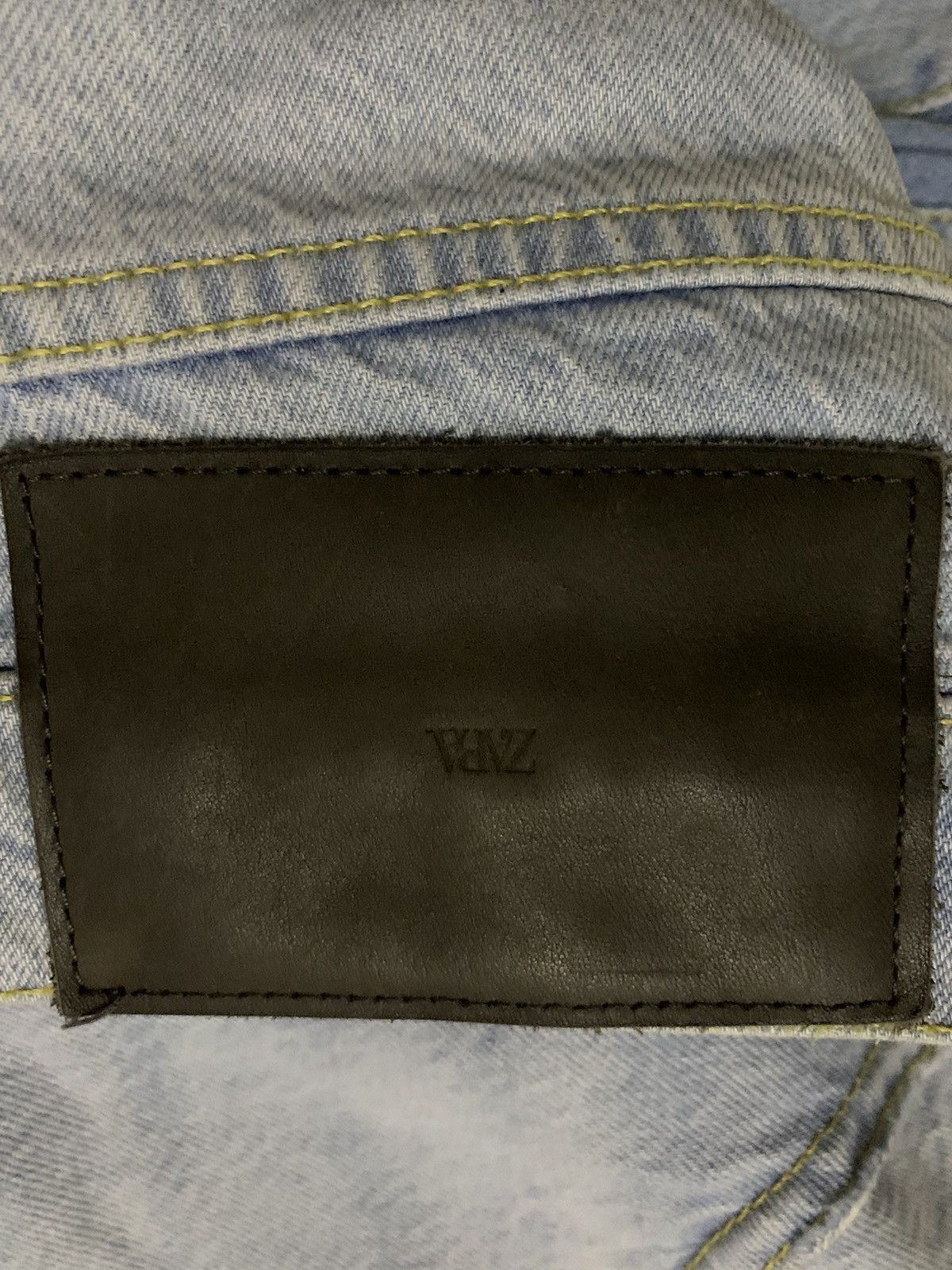 Gallery Dept. Avant Garde Flare Zara Ripped Denim Size US 31 - 7 Thumbnail