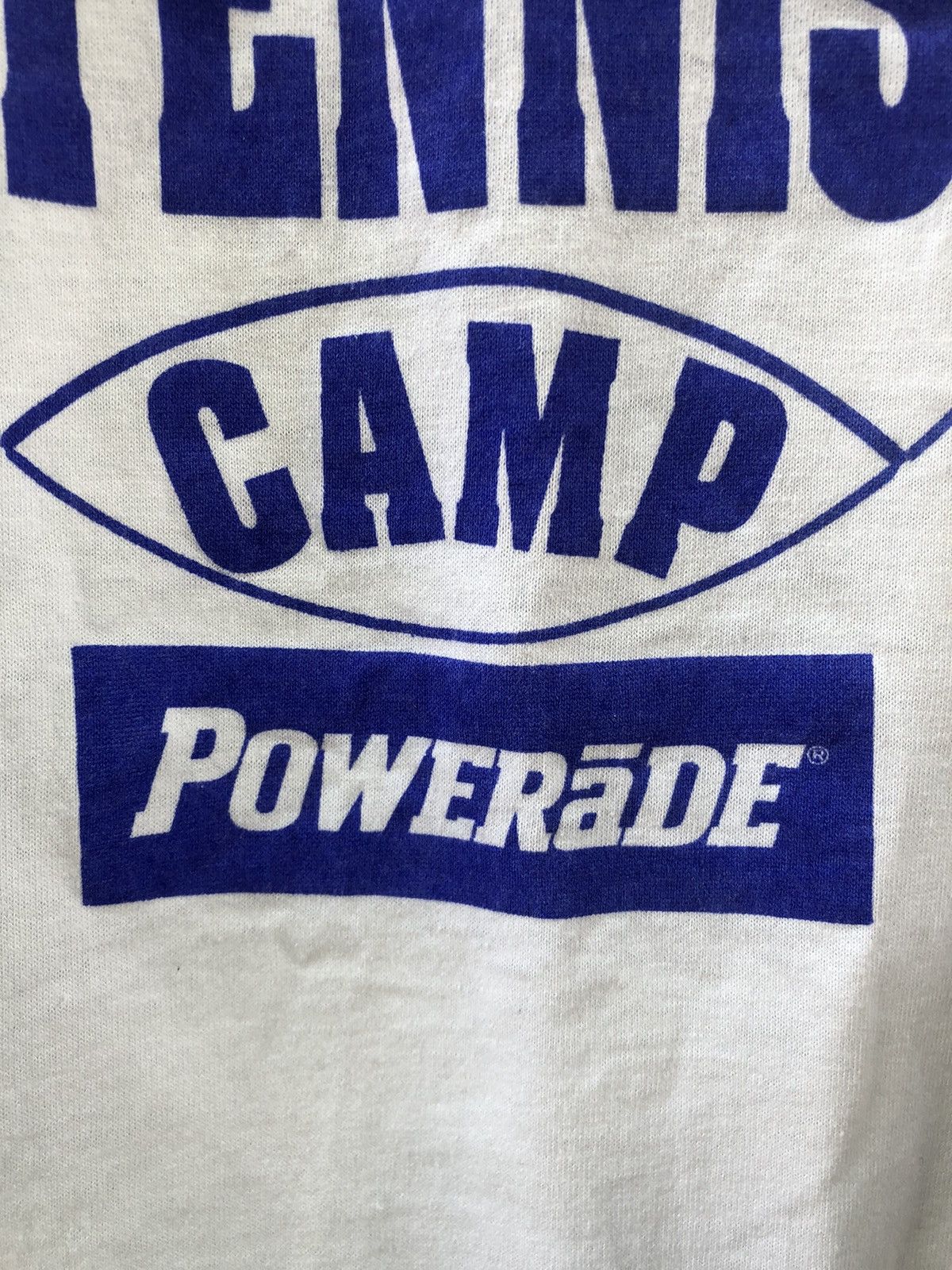 Fruit Of The Loom × Japanese Brand × Vintage 🔥Vintage 90s🔥Steve Carter Lion Tennis Camp Tshirts Size US XL / EU 56 / 4 - 5 Thumbnail