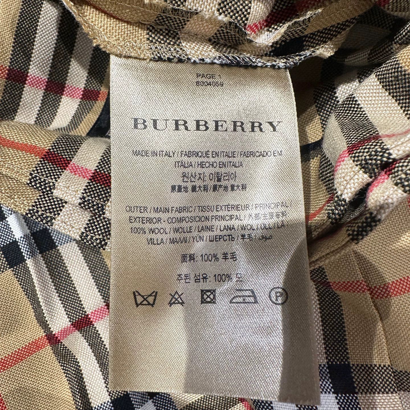 Burberry Burberry Belted Check Skirt 38 Size 27" / US 4 / IT 40 - 4 Thumbnail