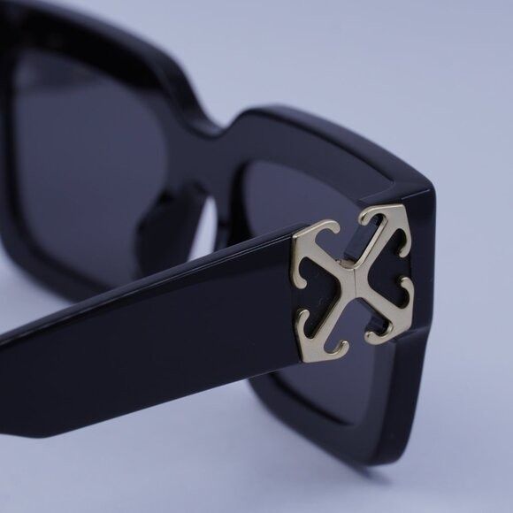 Off-White Off-White OERI14D MYSTIC 1007 Sunglasses Black Square Frame Size ONE SIZE - 6 Thumbnail