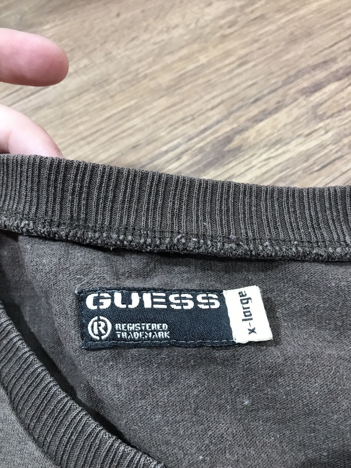 Guess Guess Vintage Sweatshirt Big Logo Size US XL / EU 56 / 4 - 5 Thumbnail