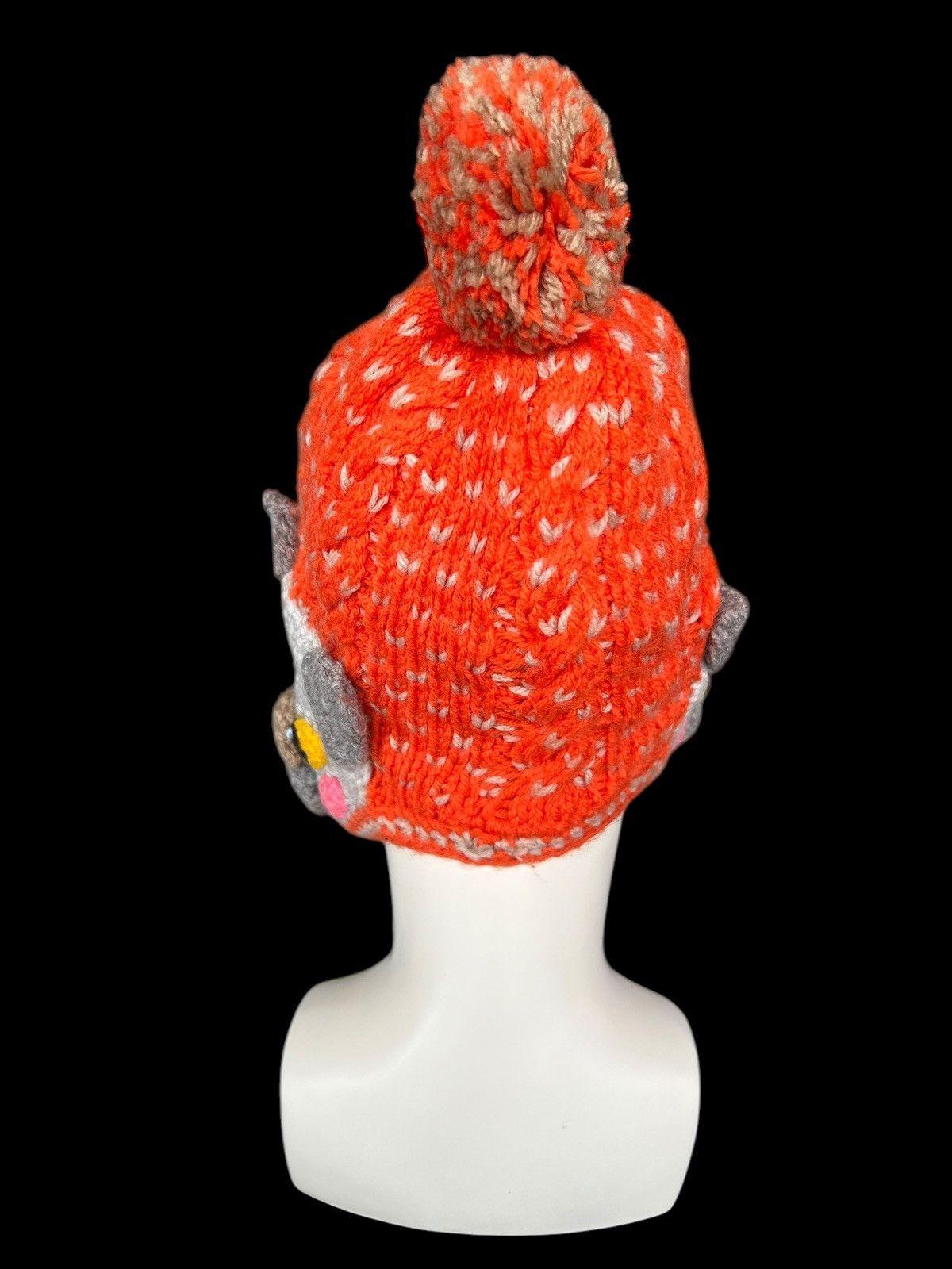 Japanese Brand × Kapital × Vintage Crochet Knitted Handmade Beanie Hats ☠️☠️ Size ONE SIZE - 3 Thumbnail