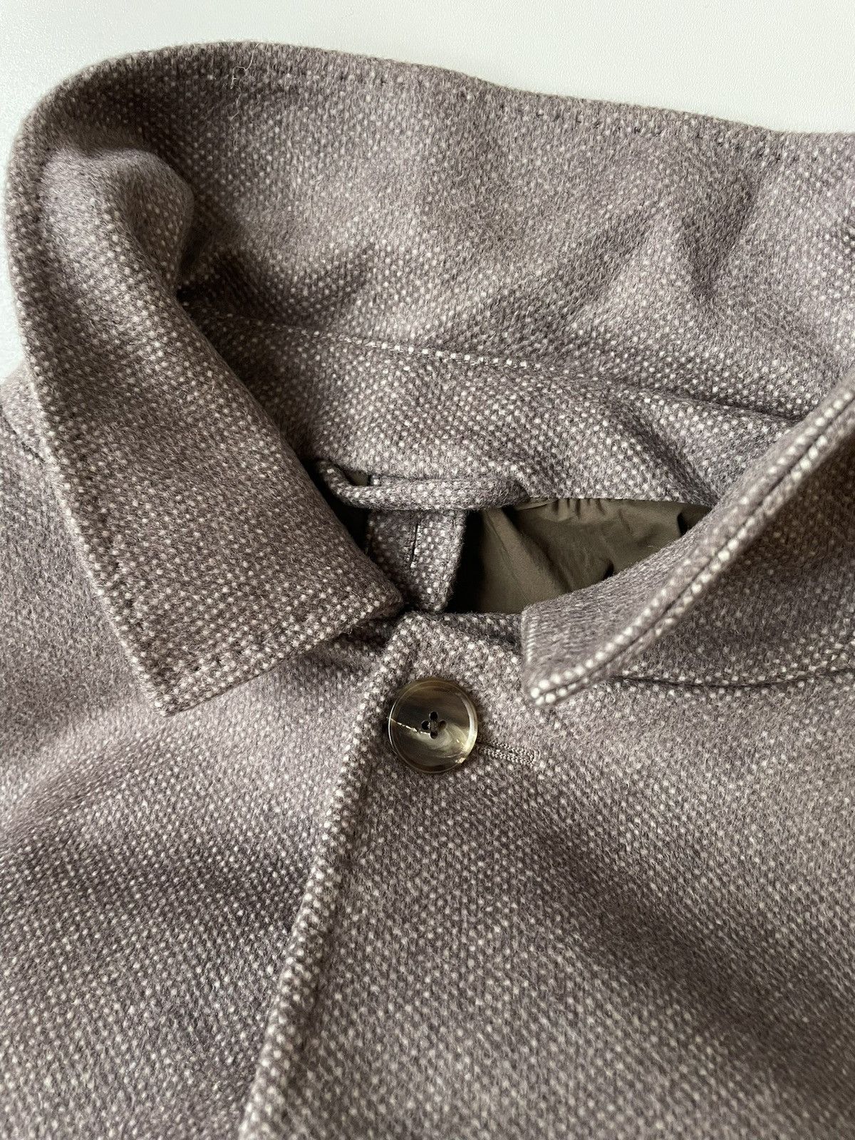Colombo COLOMBO Cashmere & Wool Luxury Overcoat Made in Italy Size US XL / EU 56 / 4 - 6 Thumbnail