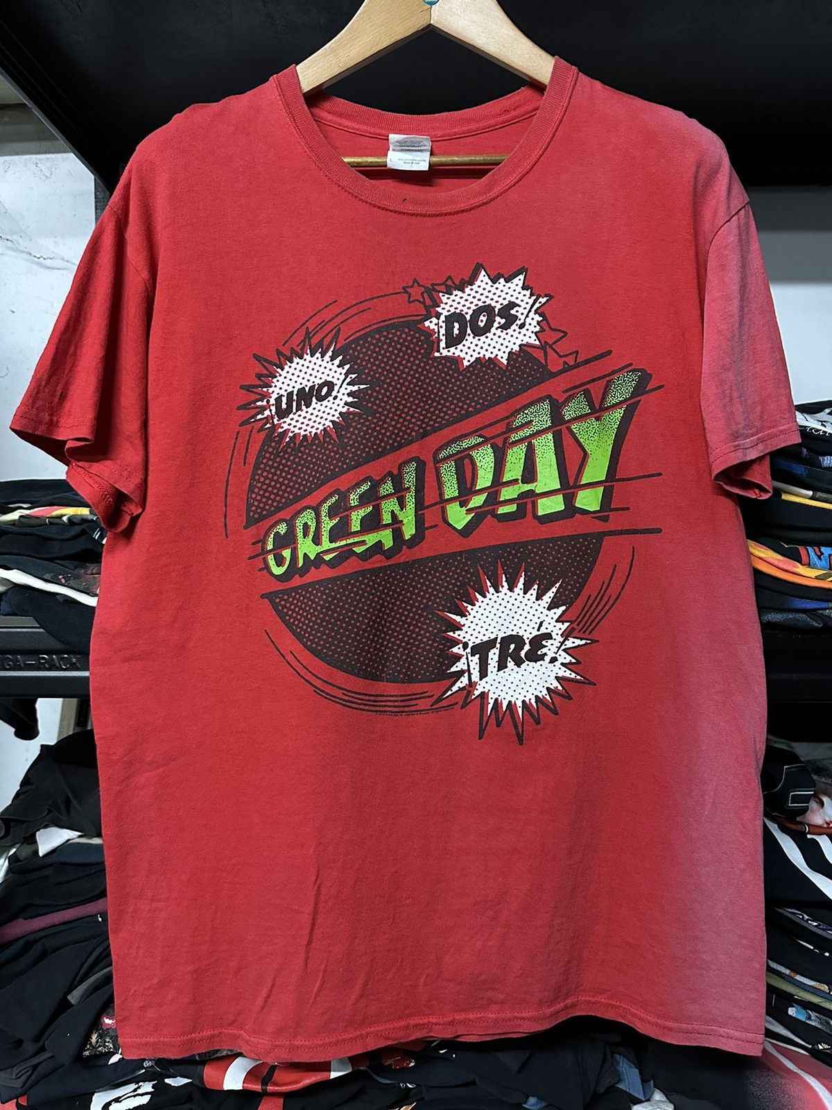 Band Tees Vintage Green Day Tour Sun Faded Tee Size US L / EU 52-54 / 3 - 1 Thumbnail
