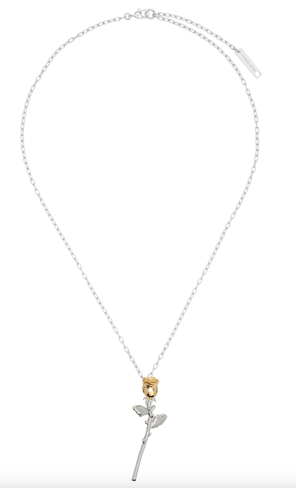 Ambush Design Silver Rose Necklace Size ONE SIZE - 4 Thumbnail