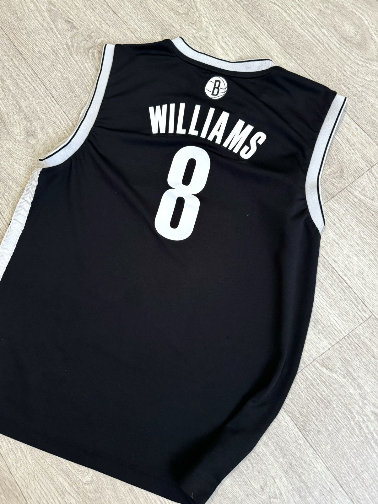 Adidas 🔷Adidas Brooklyn Nets Deron Williams #8 NBA Jersey🔷 Size US M / EU 48-50 / 2 - 7 Thumbnail