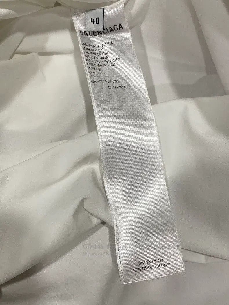 Balenciaga Balenciaga Shirt Size US XXS / EU 40 - 3 Thumbnail