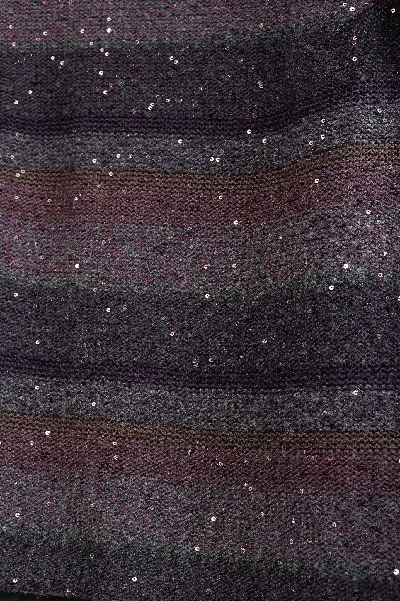 Brunello Cucinelli Brunello Cucinelli Striped Sequined Short-Sleeve Sweater Size M / US 6-8 / IT 42-44 - 4 Thumbnail