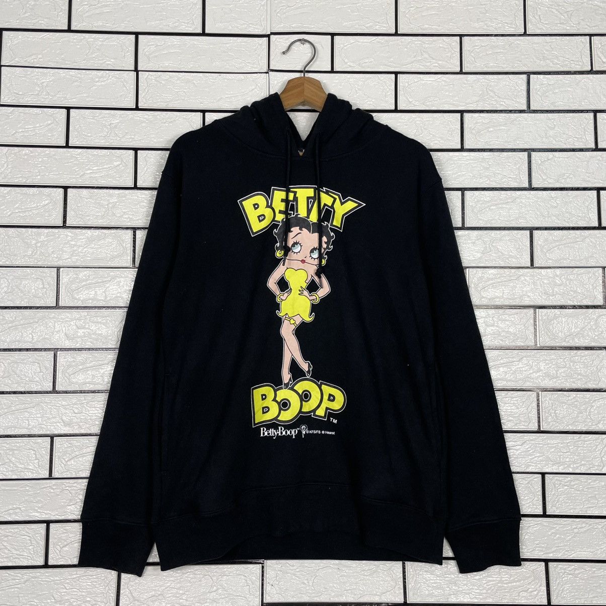 Japanese Brand Betty Boop Big Print Pullover Hoodie Size US M / EU 48-50 / 2 - 10 Thumbnail