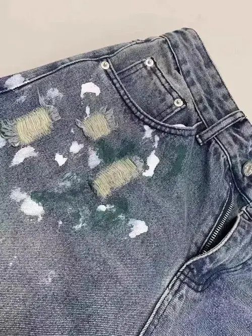 Other Oversize Distressed Ripped Jeans Size US 29 - 2 Thumbnail